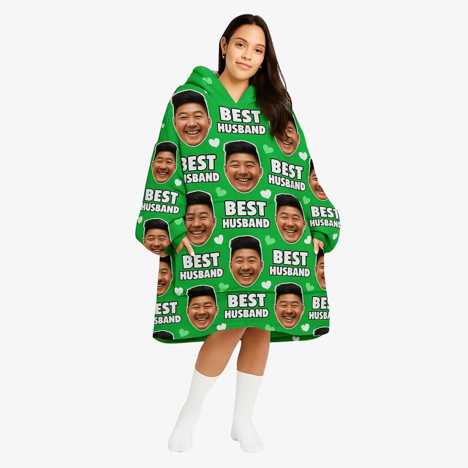 Best Husband Blanket Hoodie