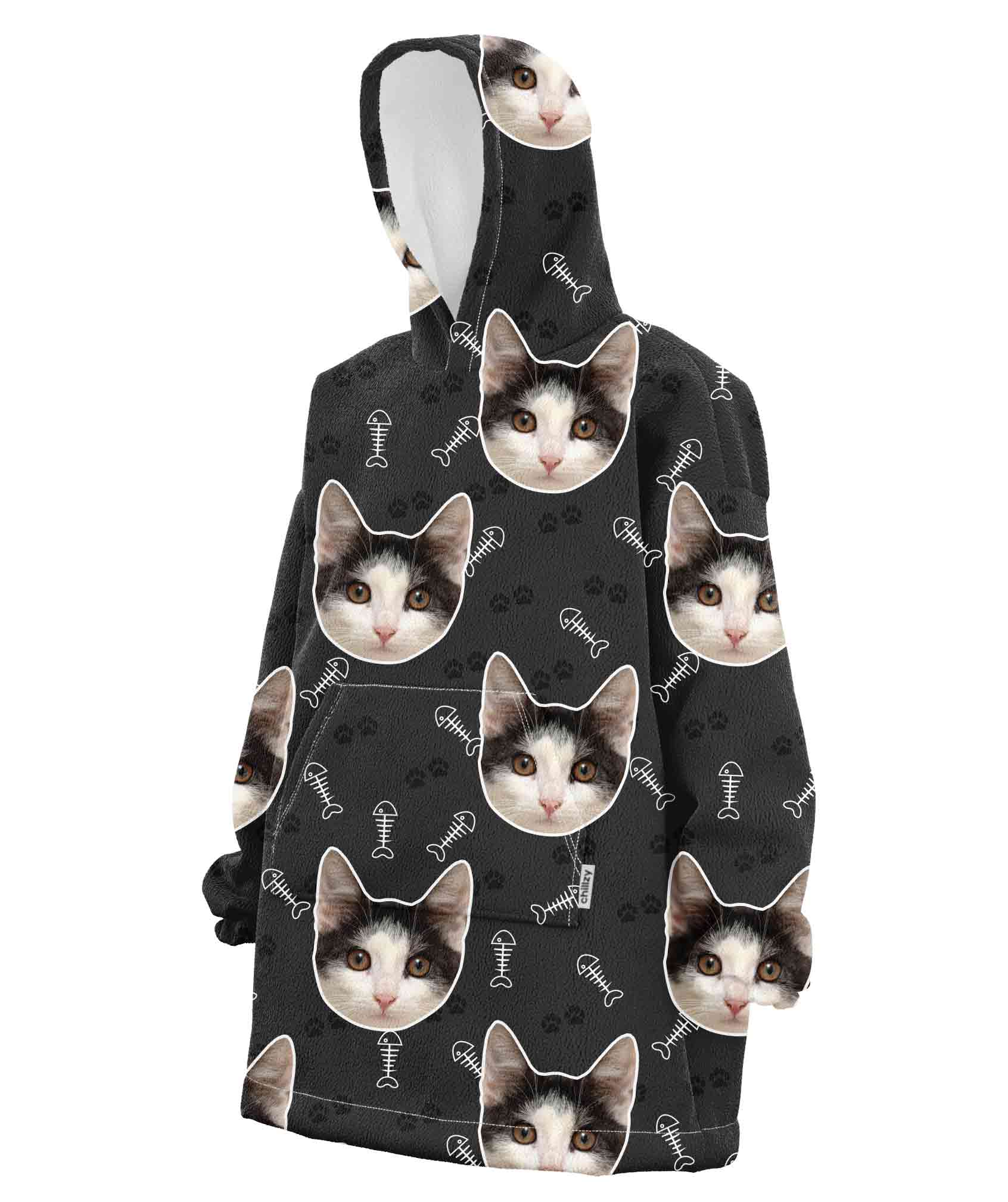 Your Cat Blanket Hoodie
