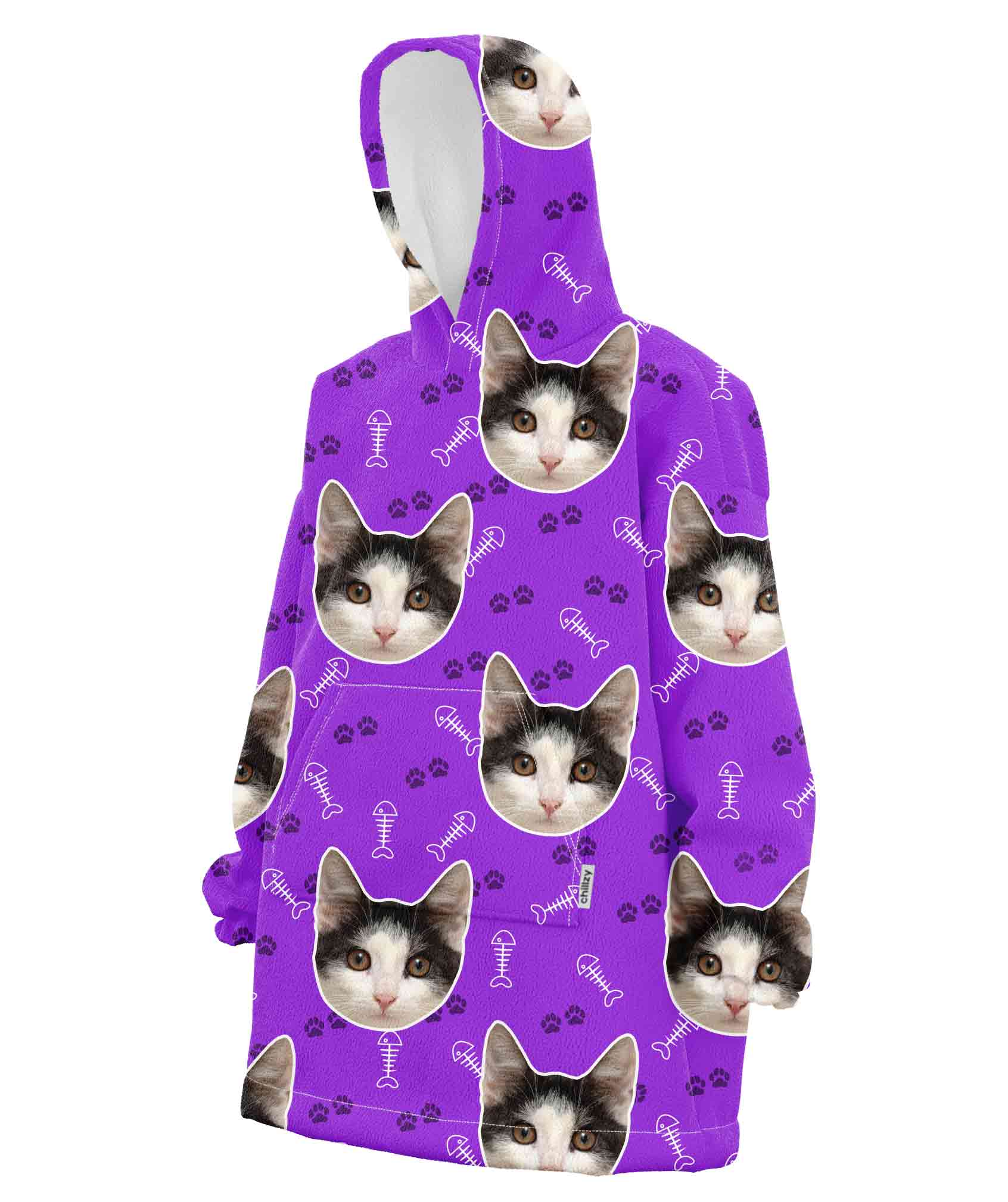 Your Cat Blanket Hoodie