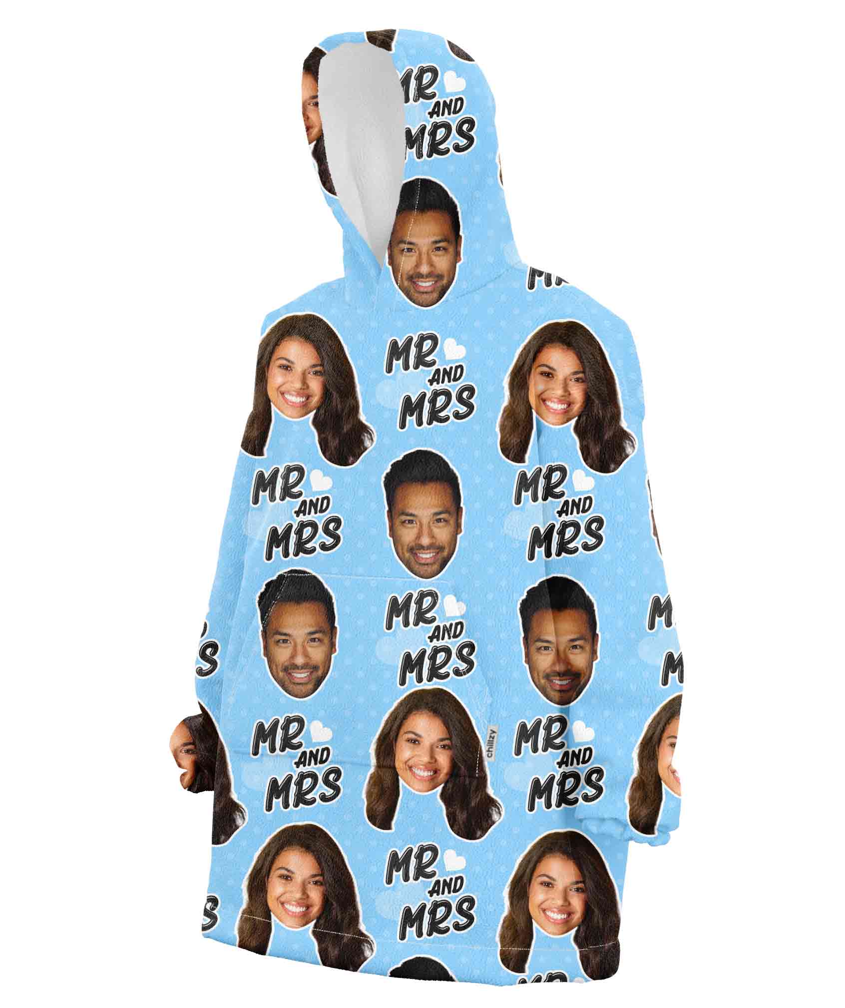 Mr & Mrs Blanket Hoodie