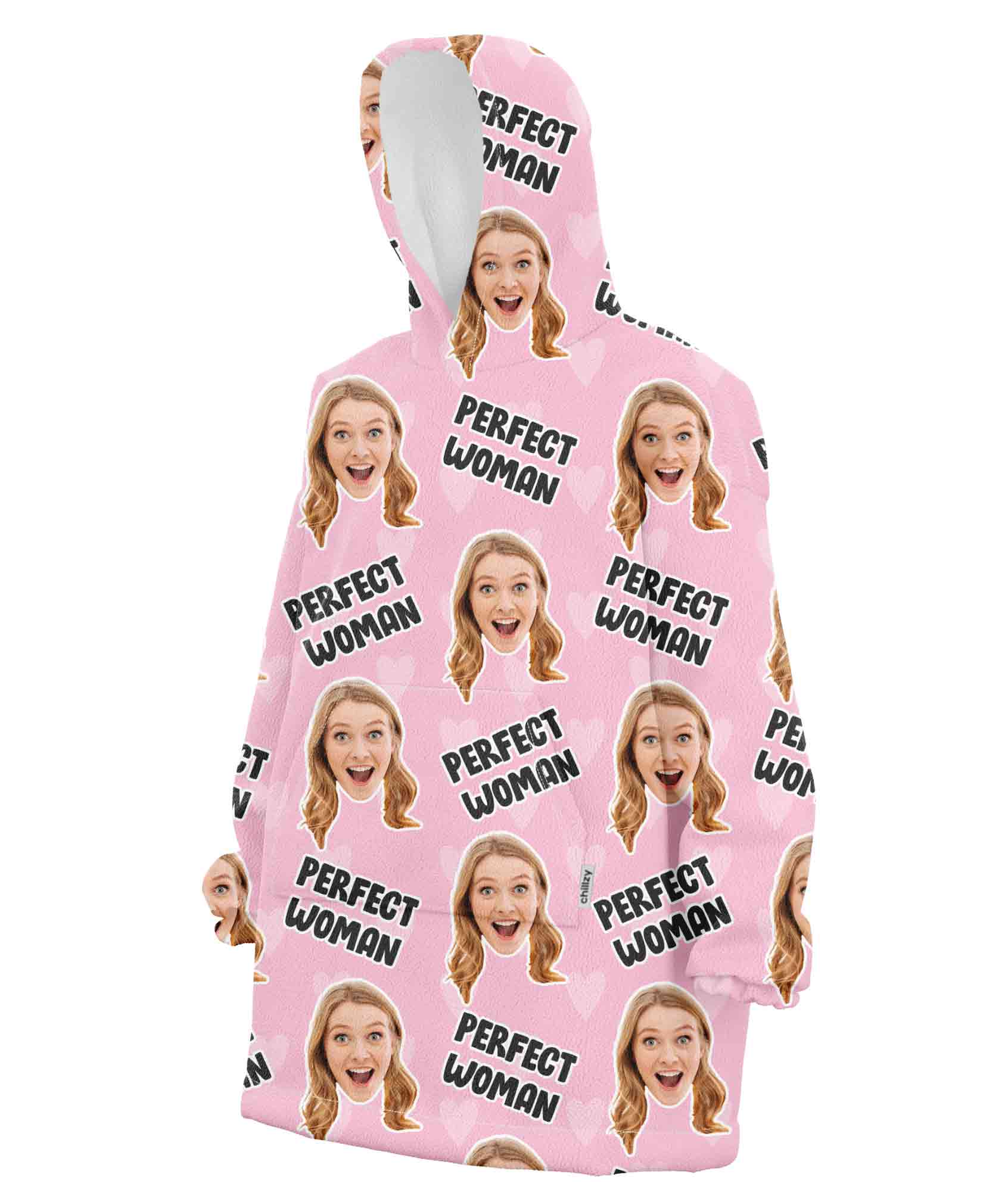 Perfect Woman Blanket Hoodie