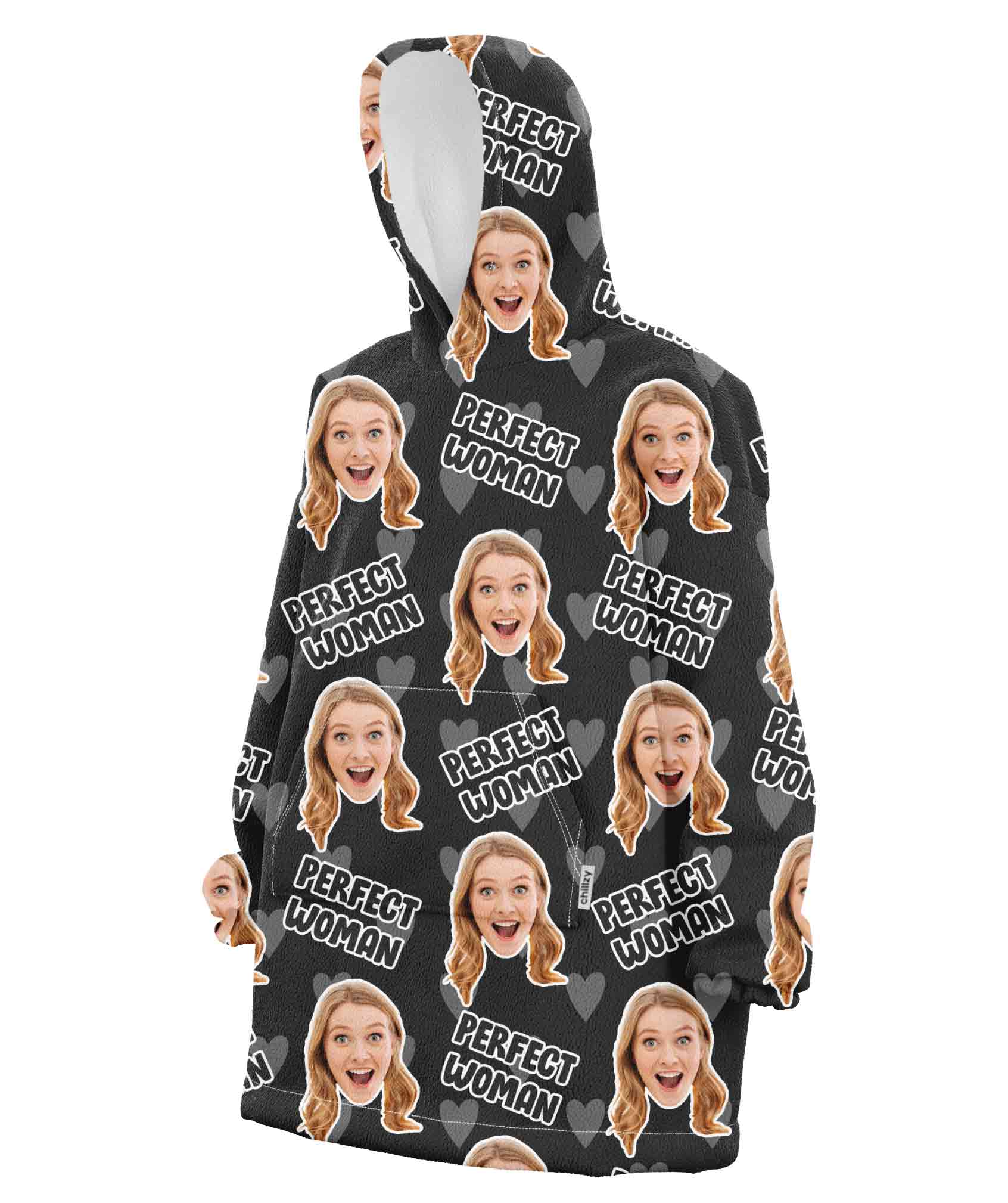 Perfect Woman Blanket Hoodie