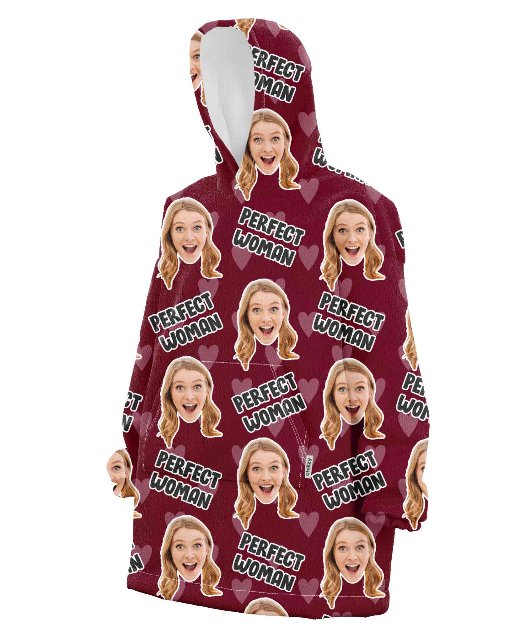 Perfect Woman Blanket Hoodie