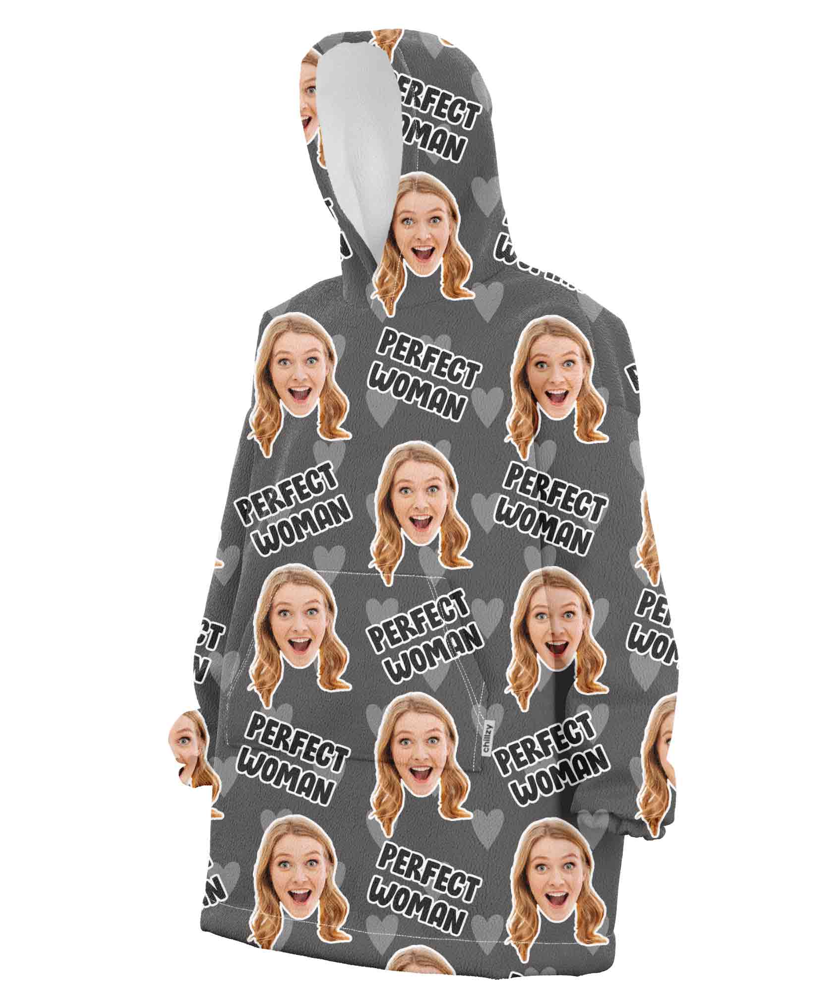 Perfect Woman Blanket Hoodie