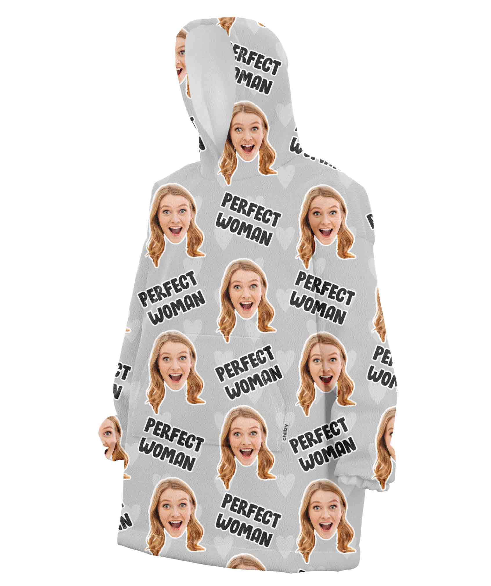 Perfect Woman Blanket Hoodie