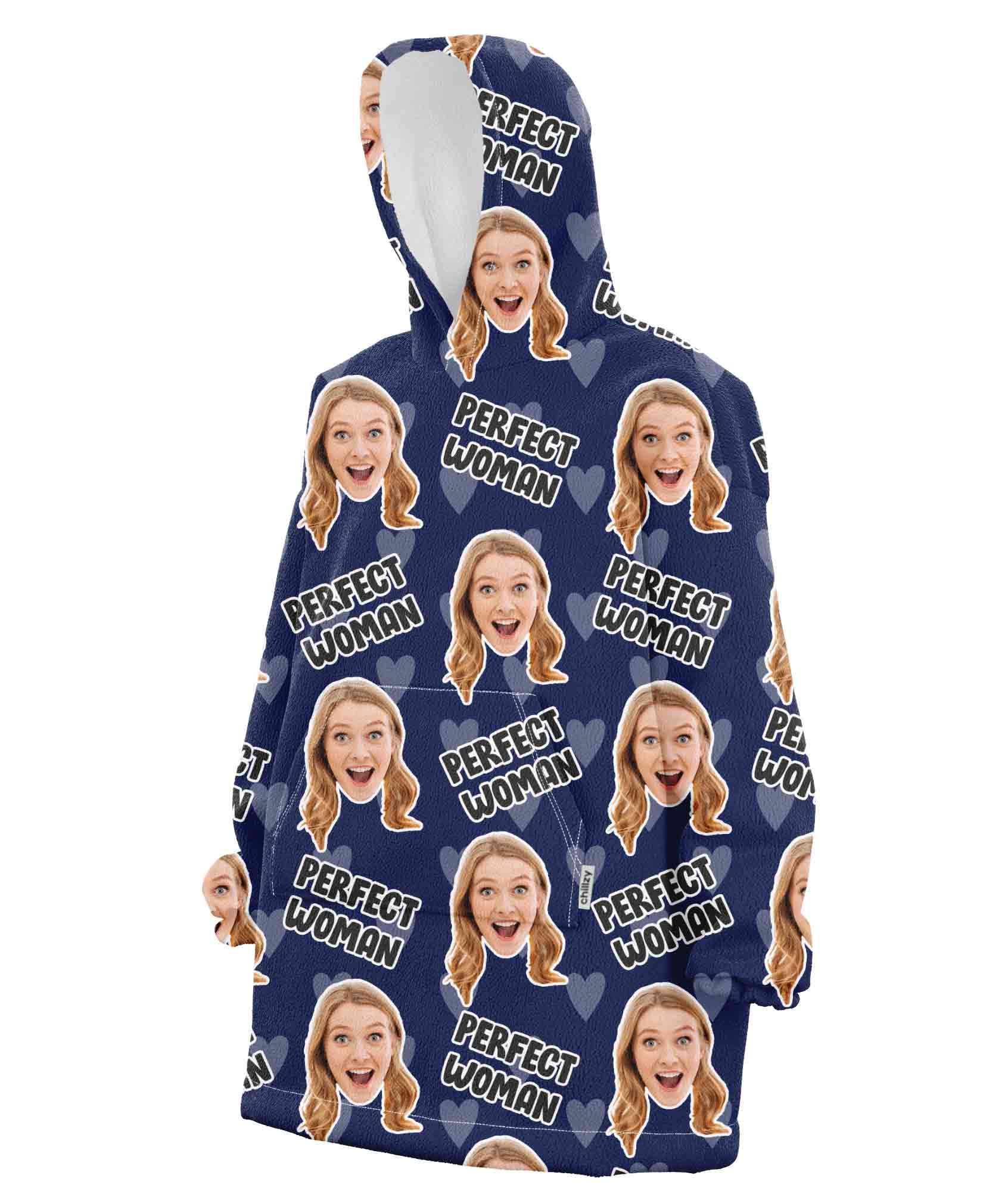 Perfect Woman Blanket Hoodie