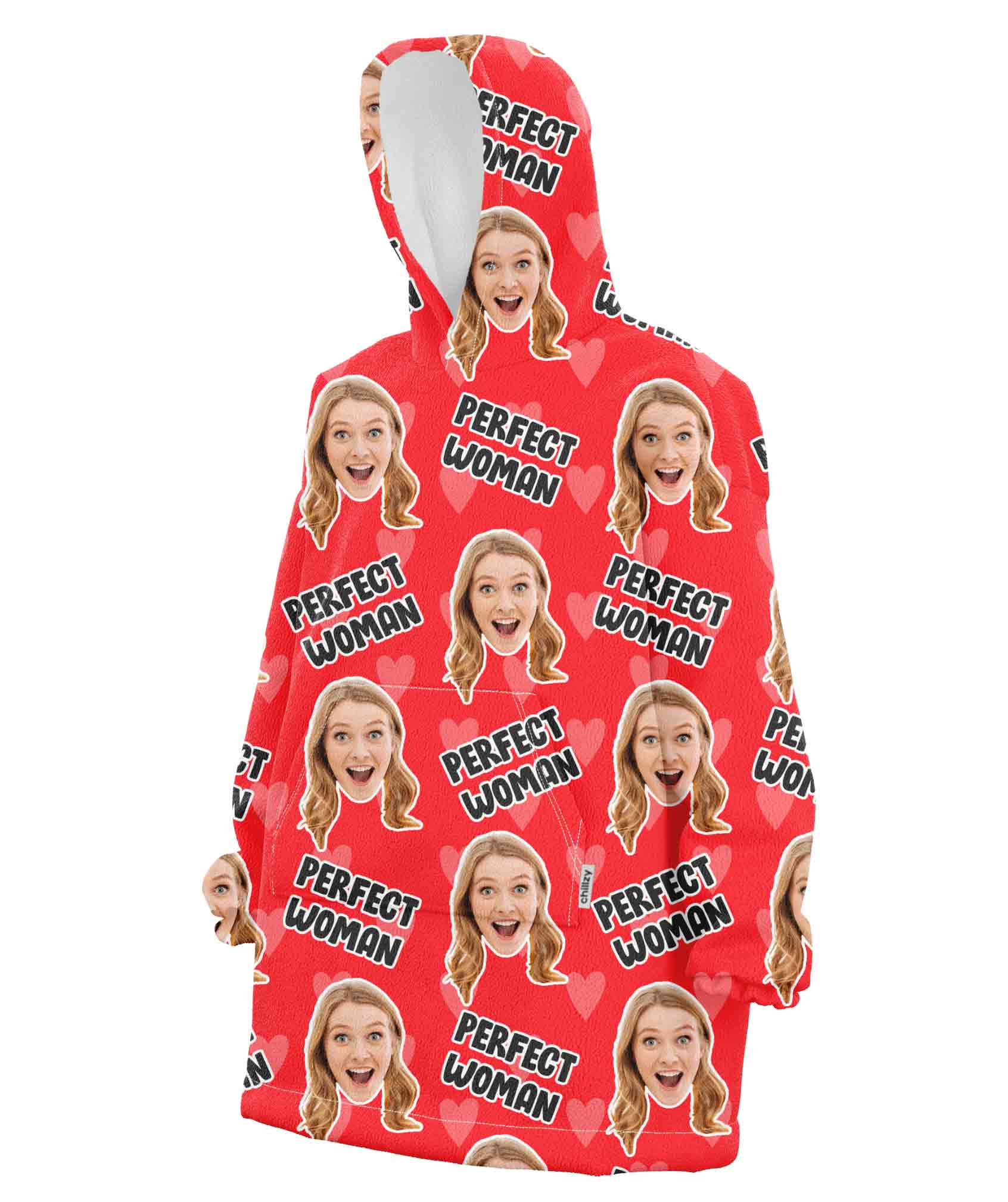 Perfect Woman Blanket Hoodie
