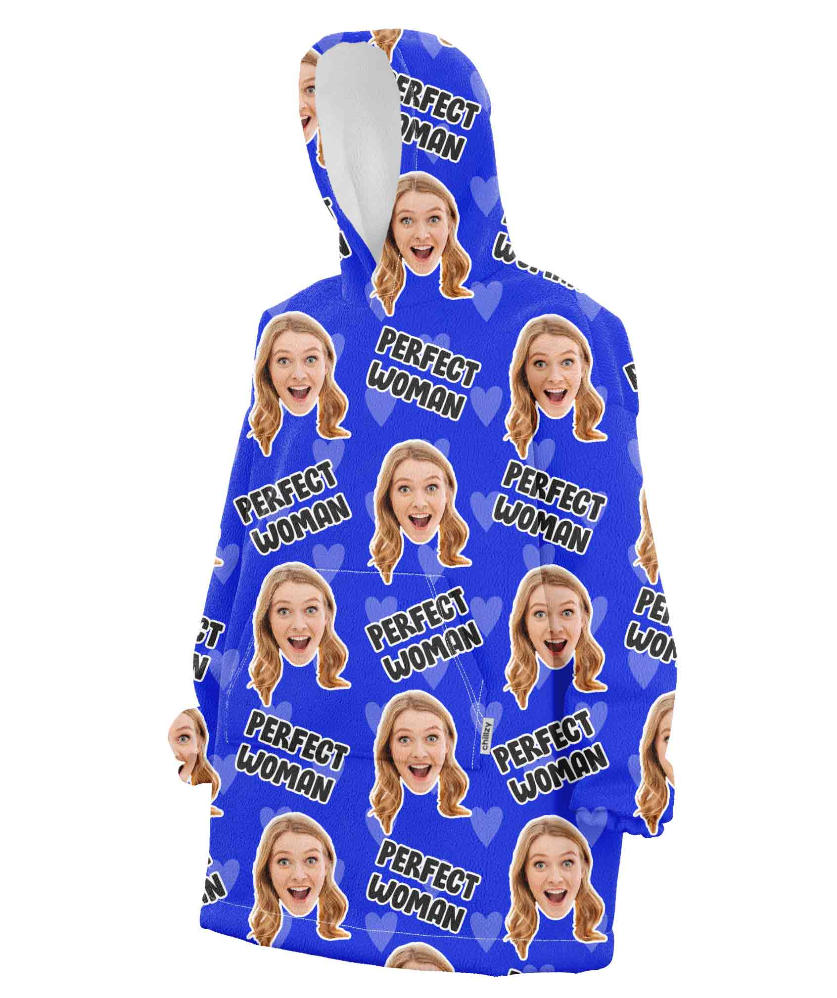 Perfect Woman Blanket Hoodie