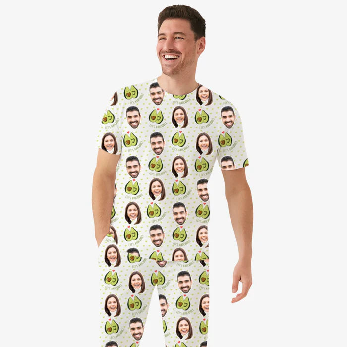 Men's Let's Avocuddle Pajamas - Pants Set