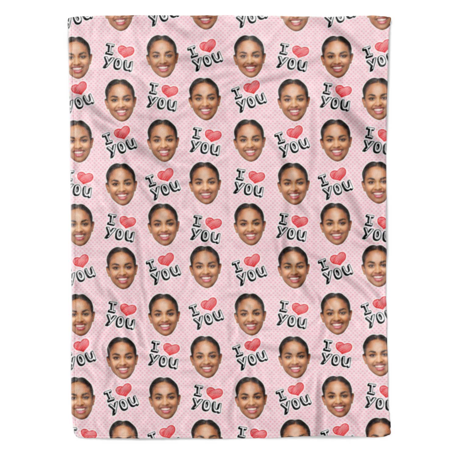 I Heart You Personalized Blanket