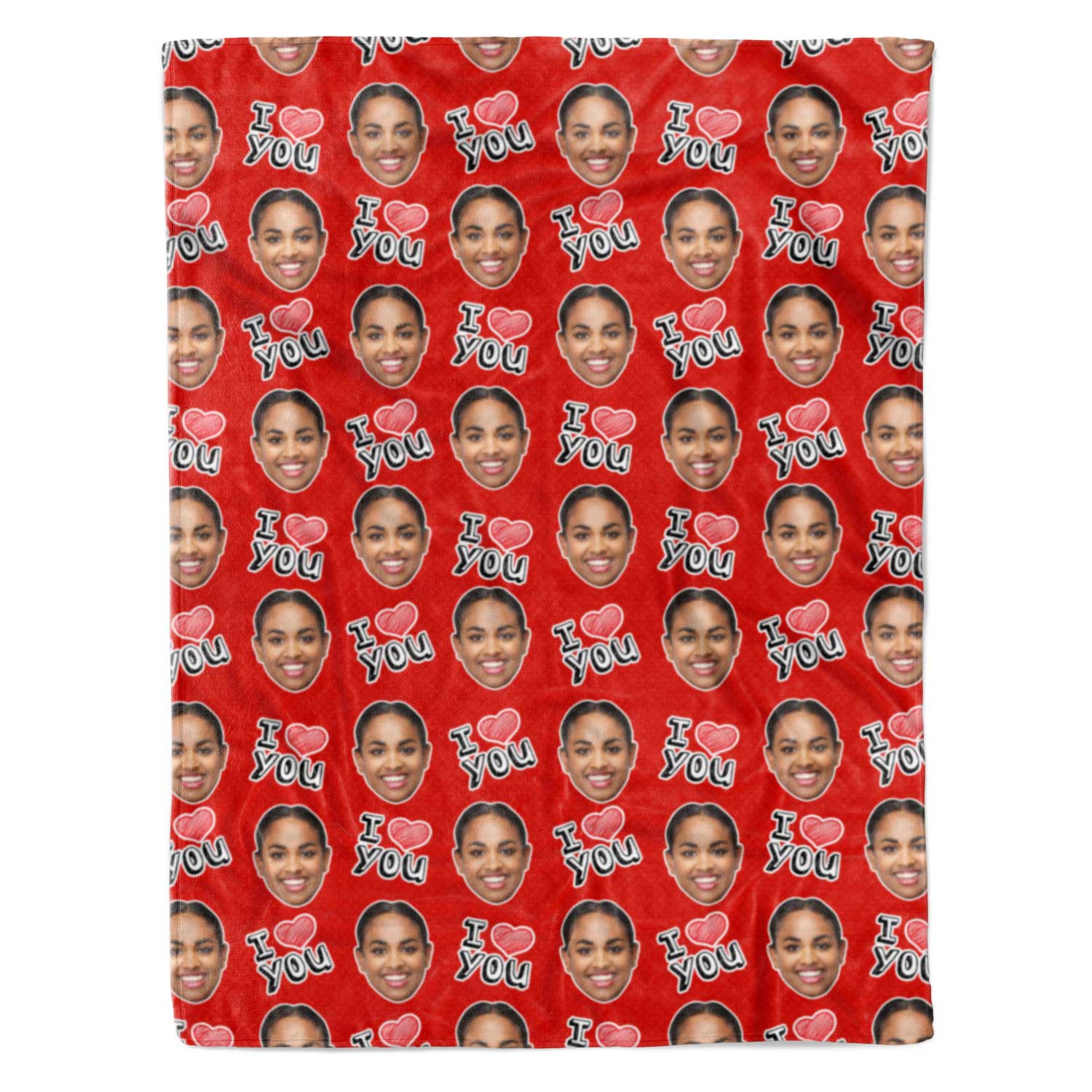 I Heart You Personalized Blanket