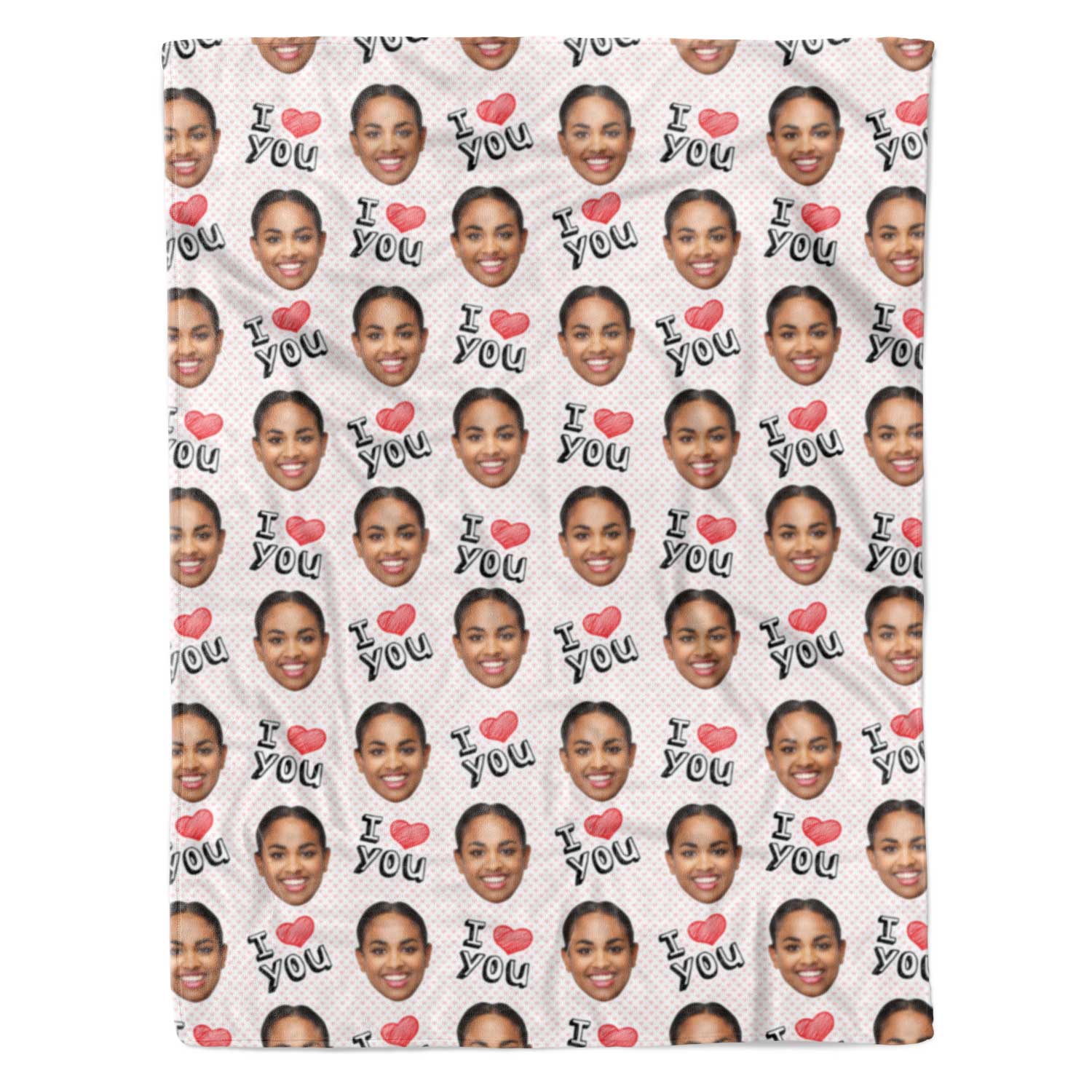 I Heart You Personalized Blanket