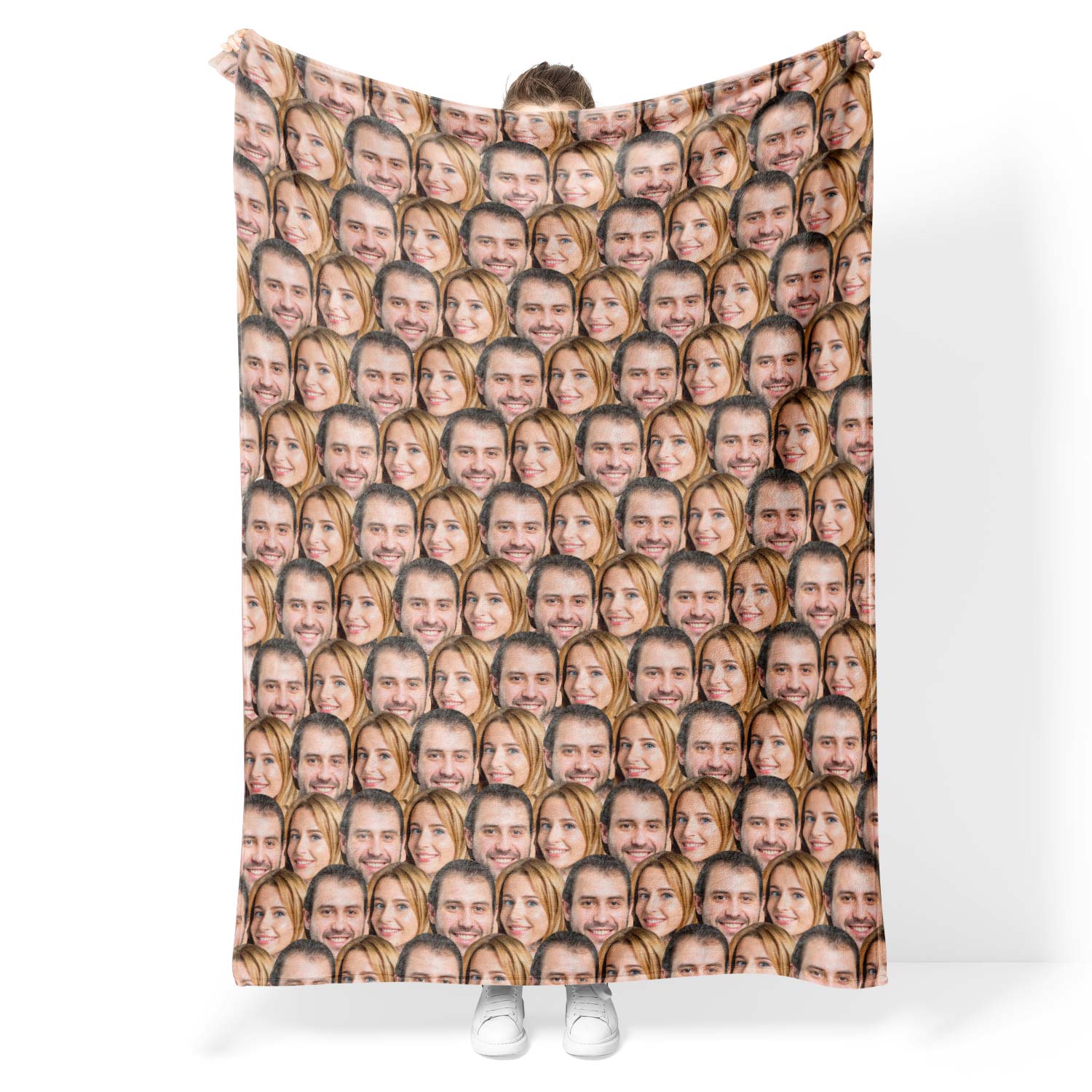 Couples Mash Personalized Blanket