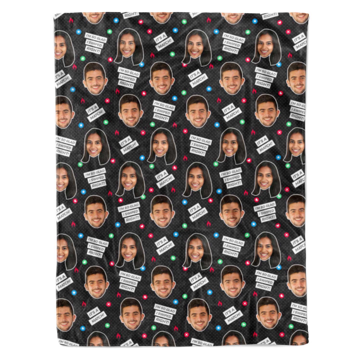 Tinder Personalized Blanket