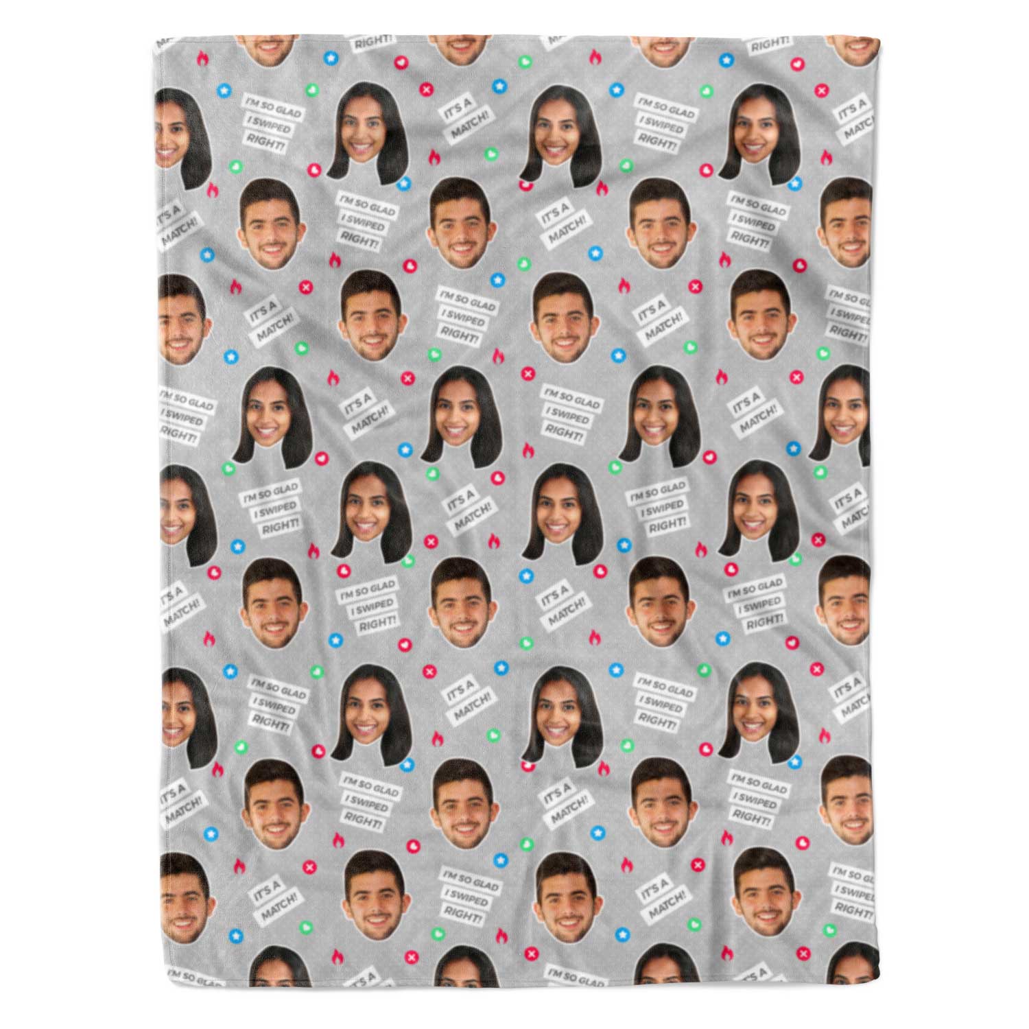 Tinder Personalized Blanket