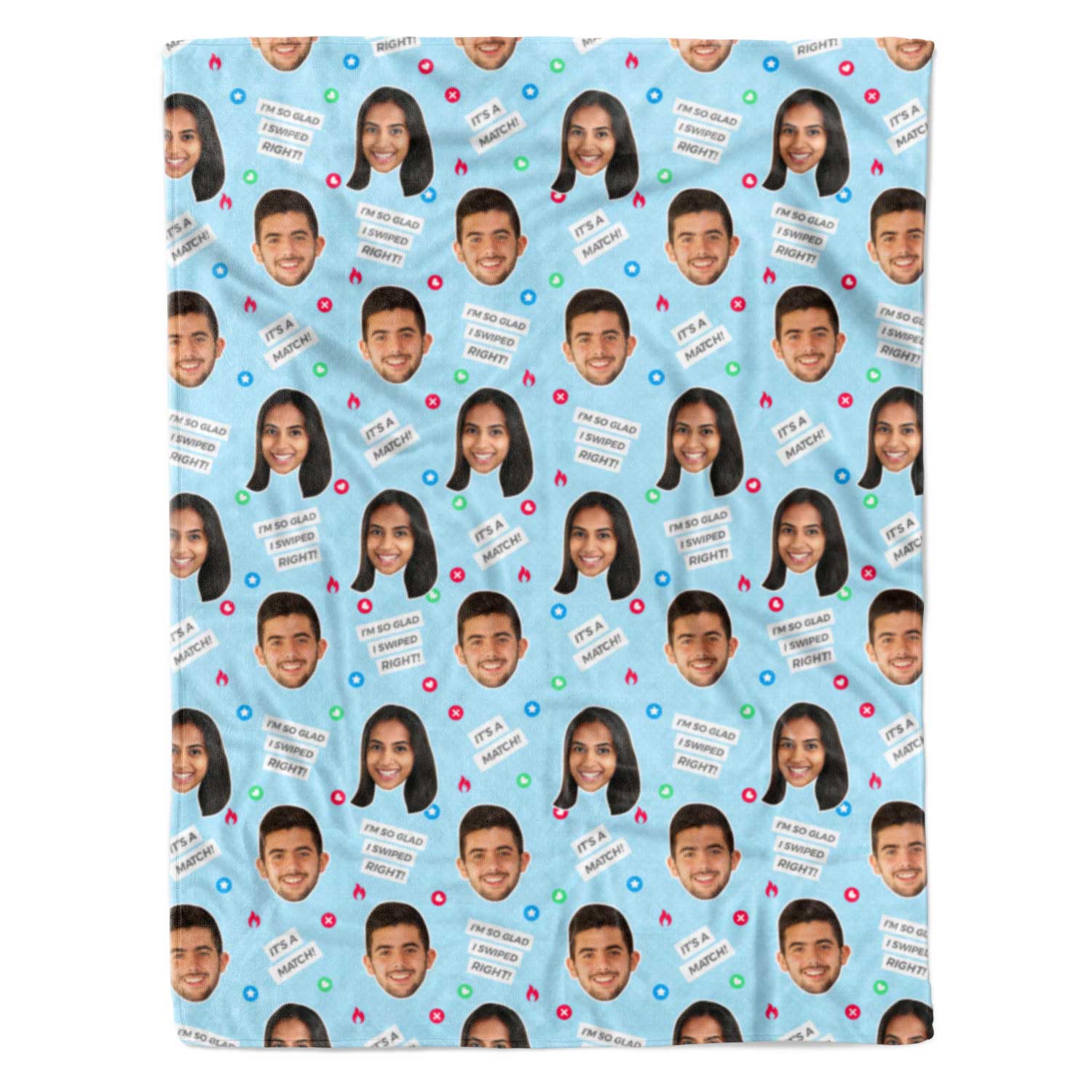 Tinder Personalized Blanket
