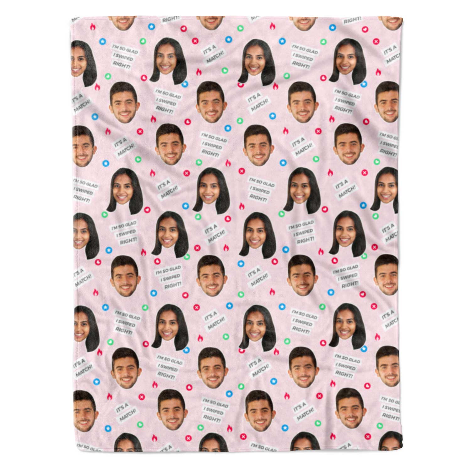 Tinder Personalized Blanket