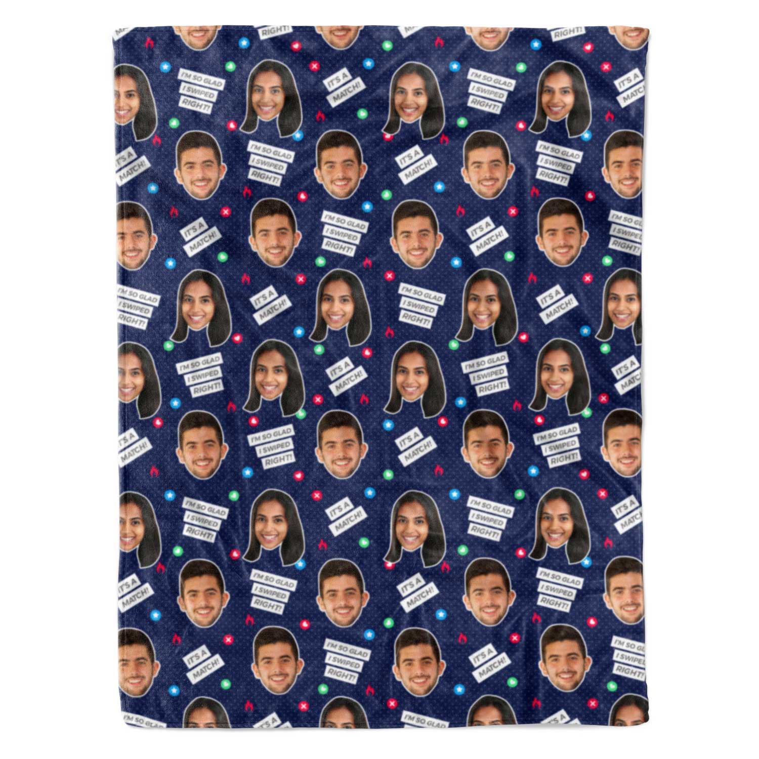 Tinder Personalized Blanket