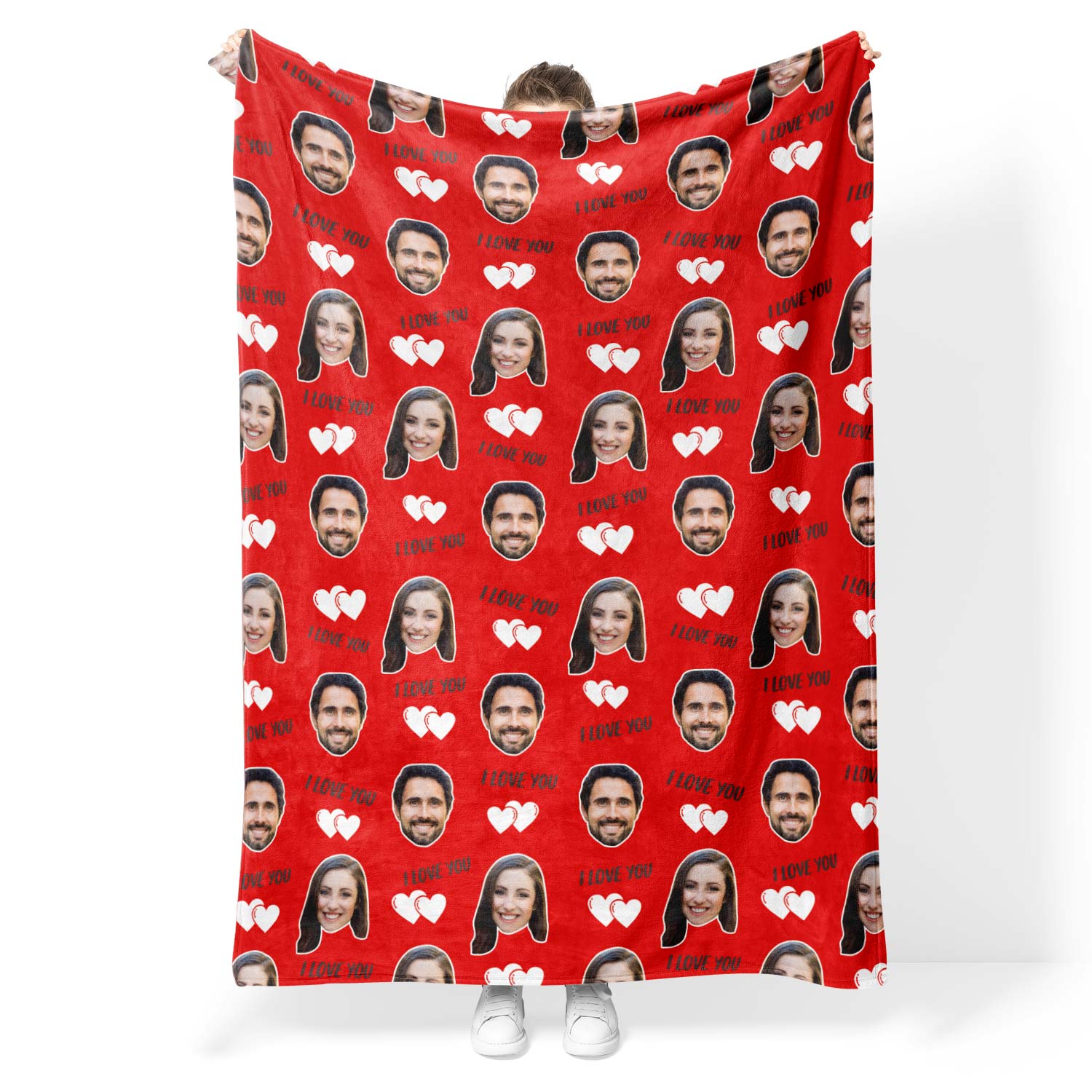 I Love You Personalized Blanket