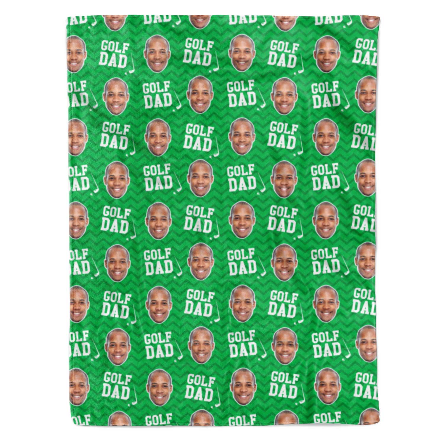 Golf Dad Personalized Blanket