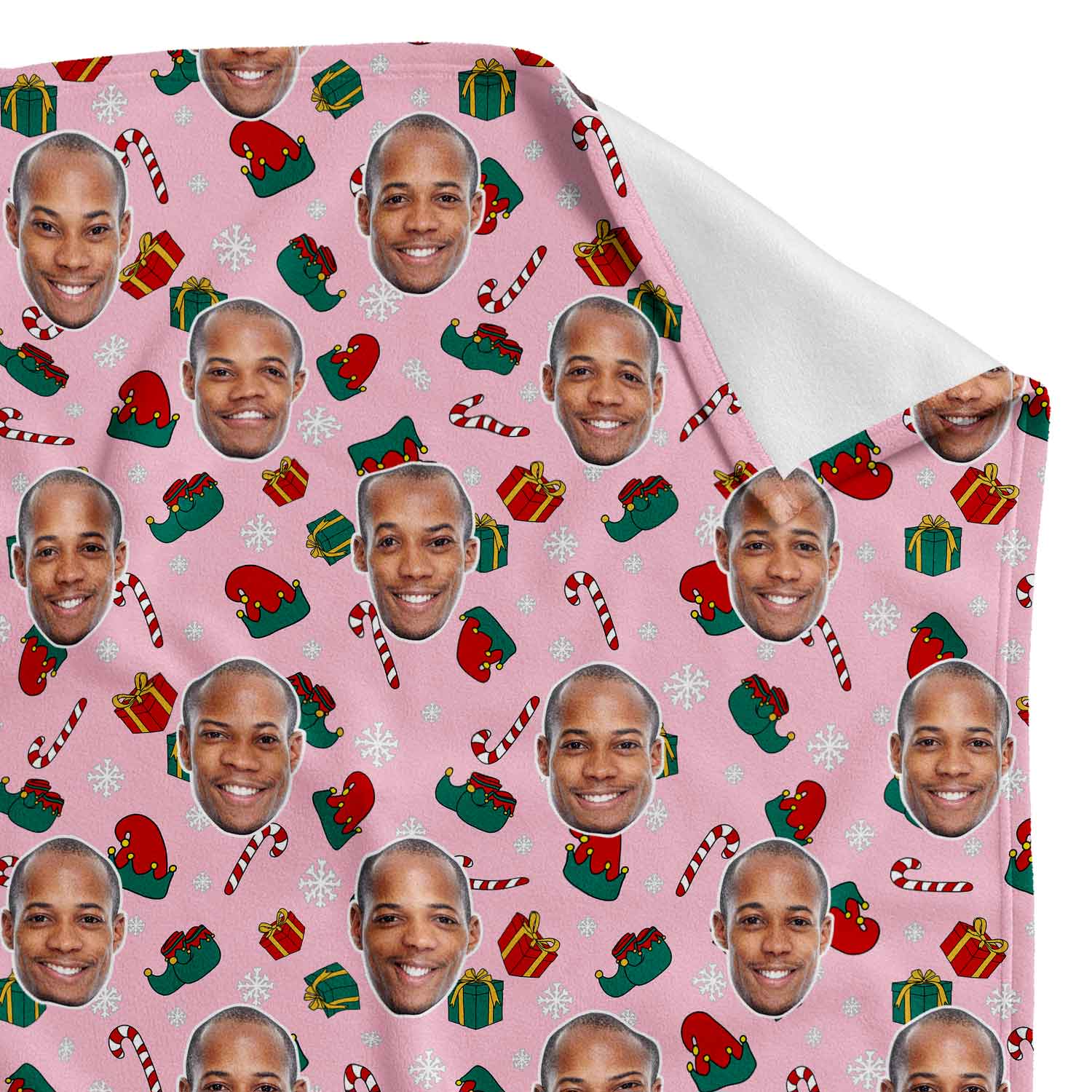 Elf Me Personalized Christmas Blanket