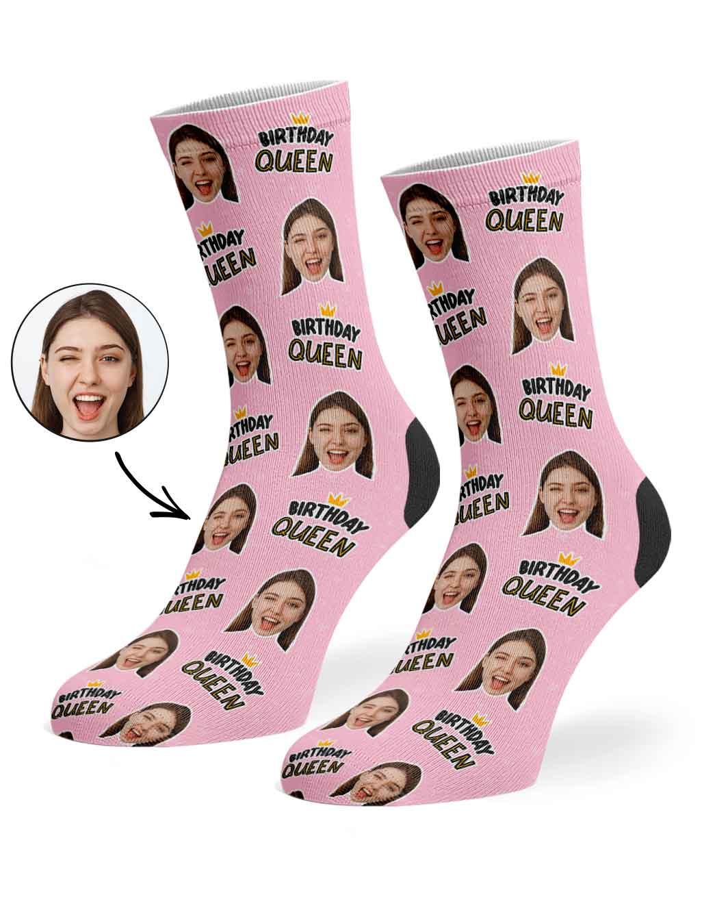 Birthday Queen Socks