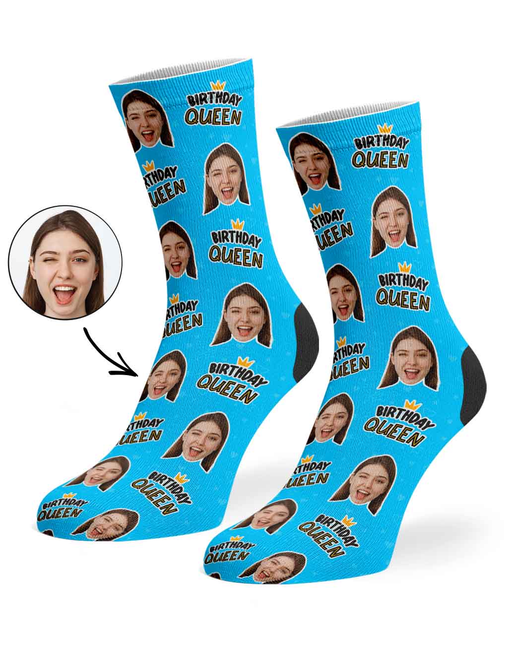 Birthday Queen Socks
