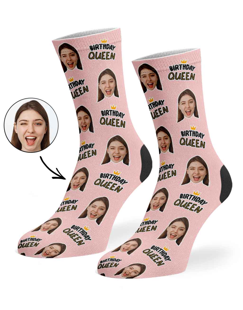 Birthday Queen Socks