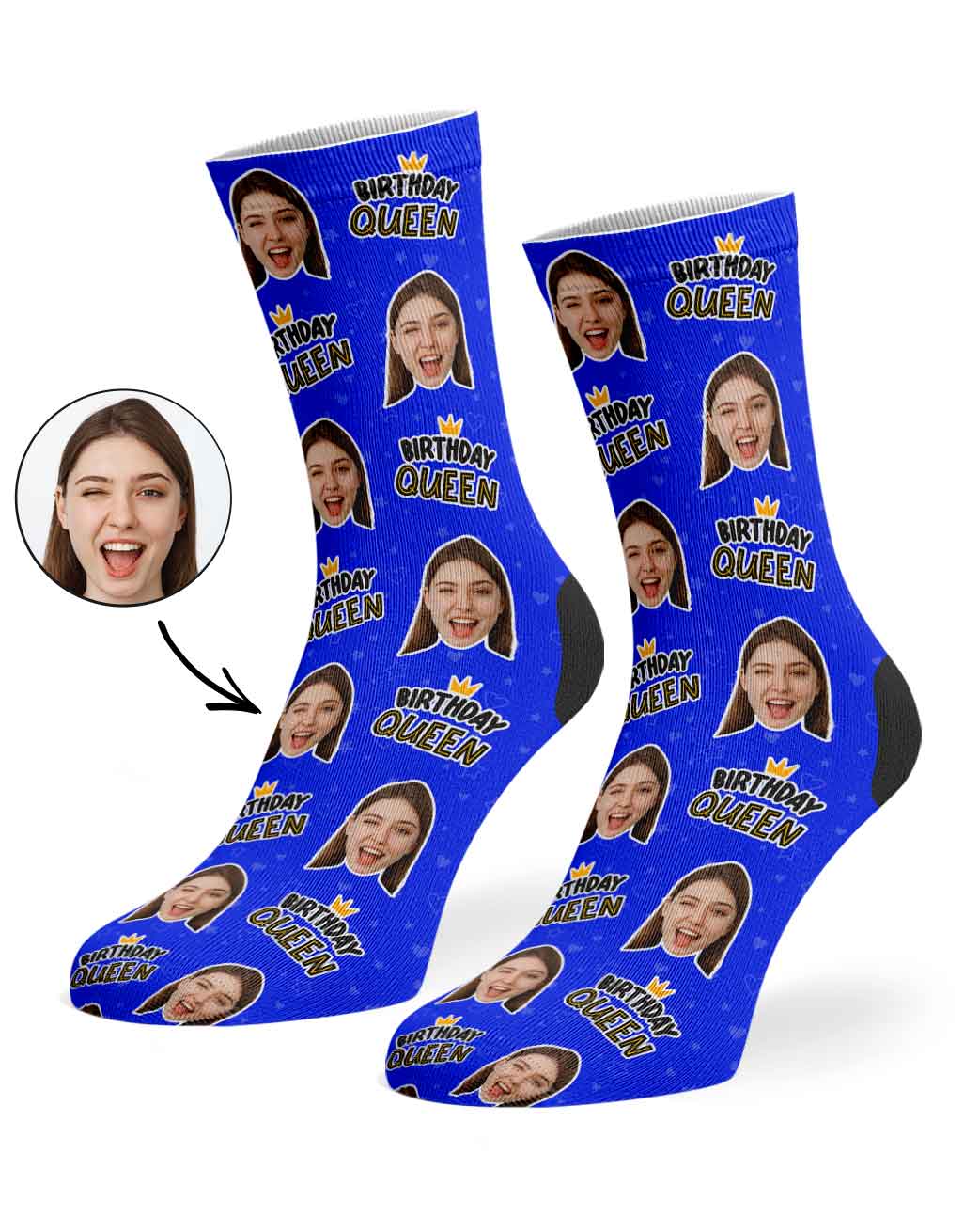 Birthday Queen Socks