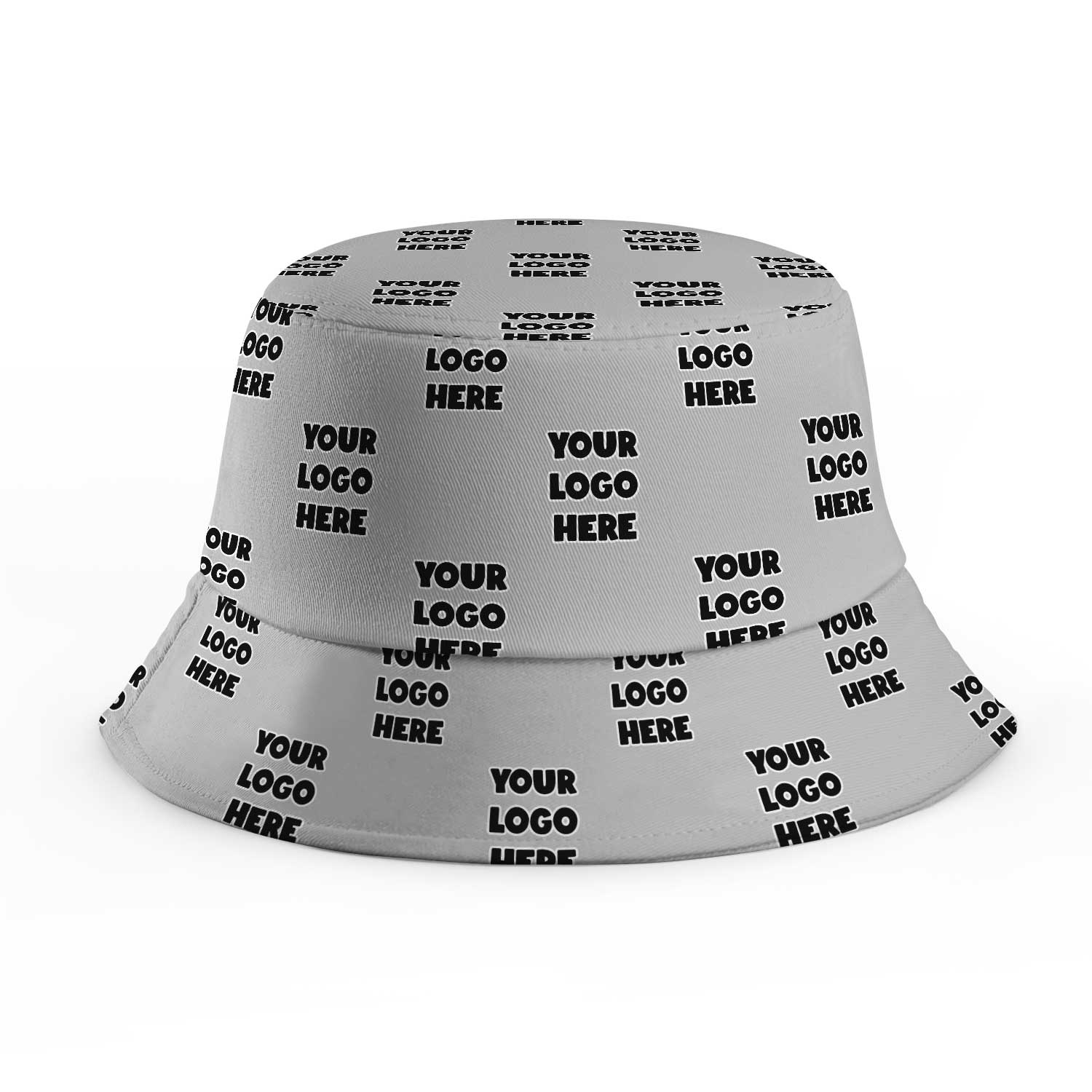 Your logo - Pattern Custom Bucket Hat