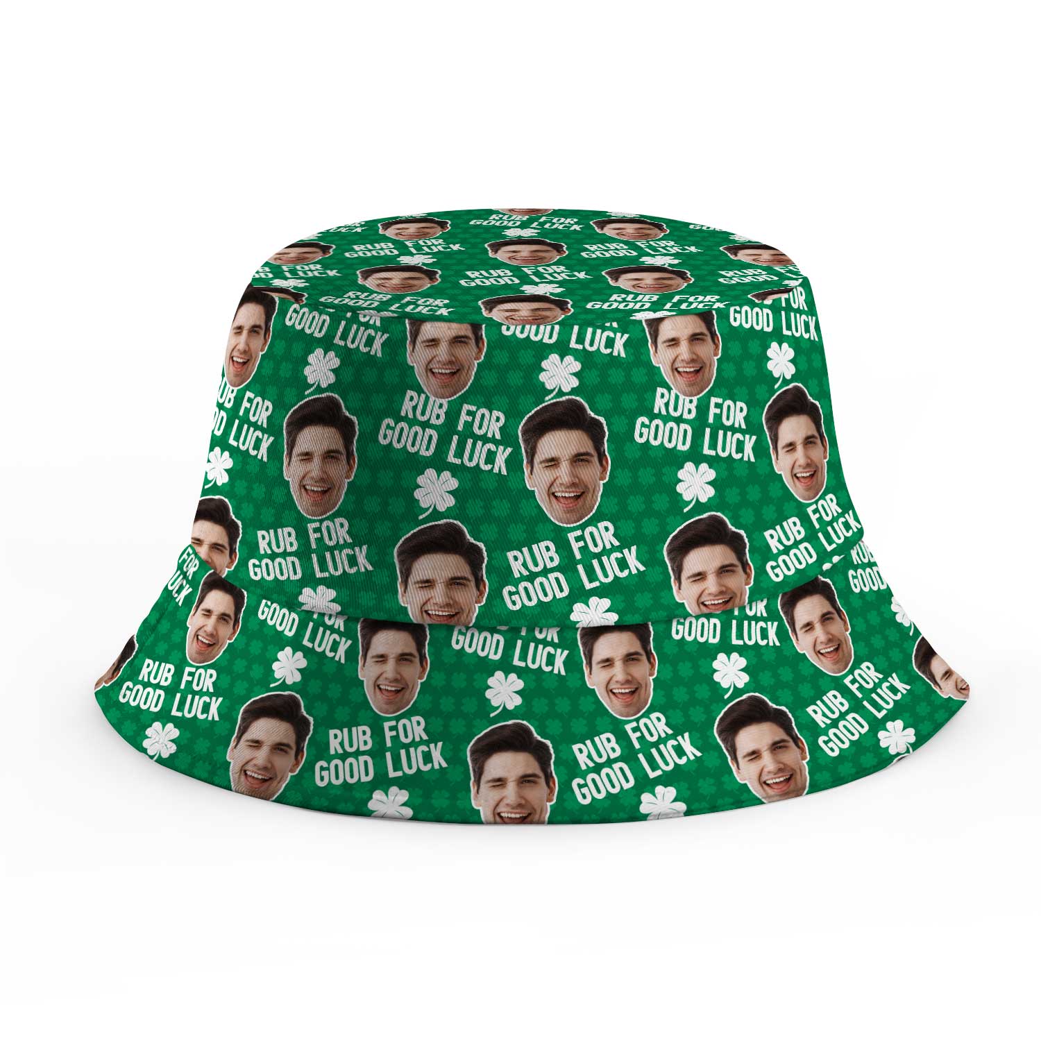 Rub For Good Luck Custom Bucket Hat