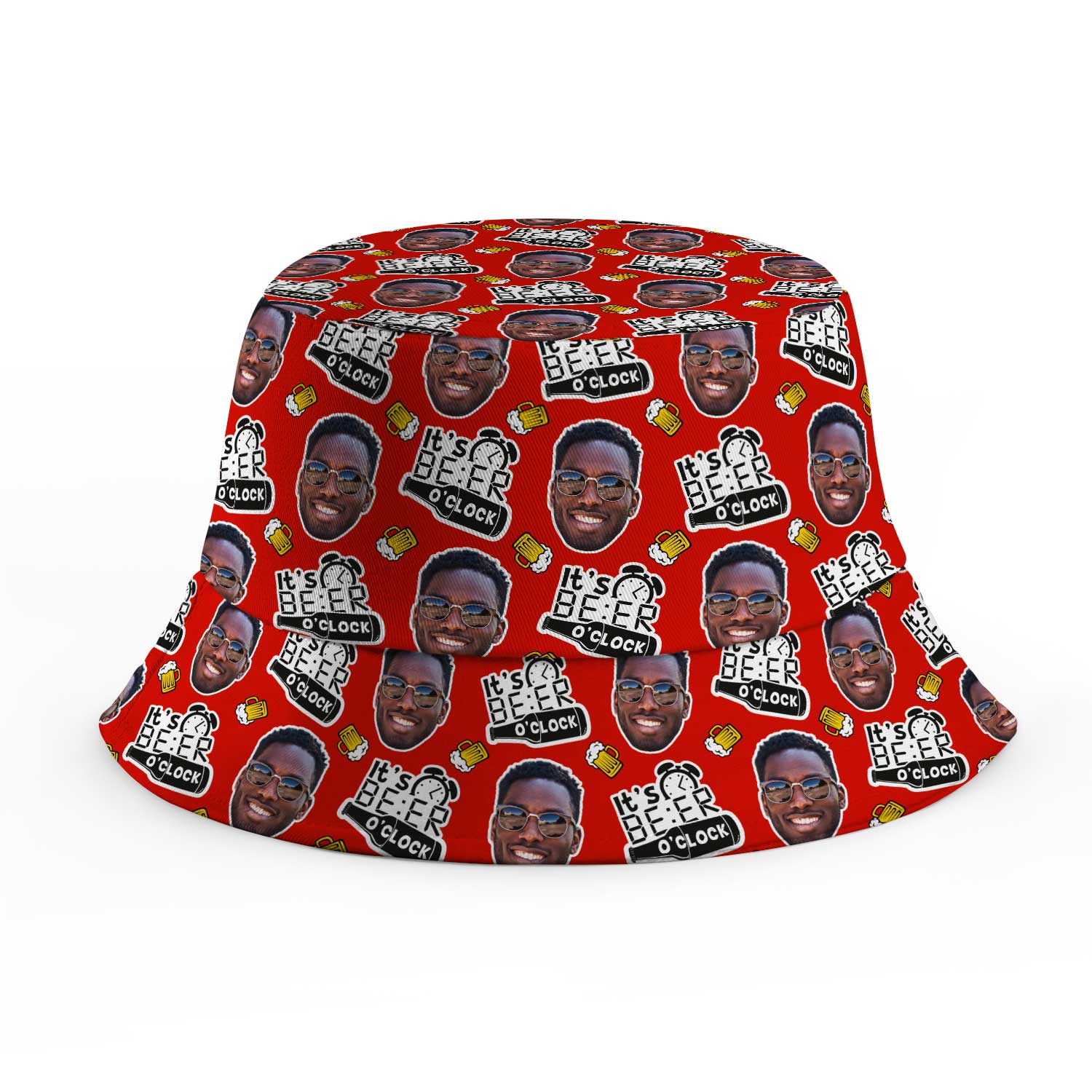 Beer O'Clock Custom Bucket Hat