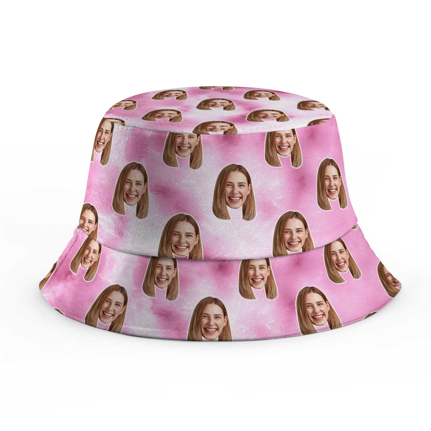 Tie Dye Pink Custom Bucket Hat