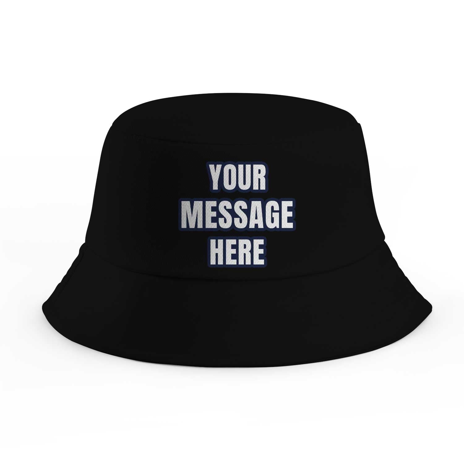 Your Message Custom Bucket Hat