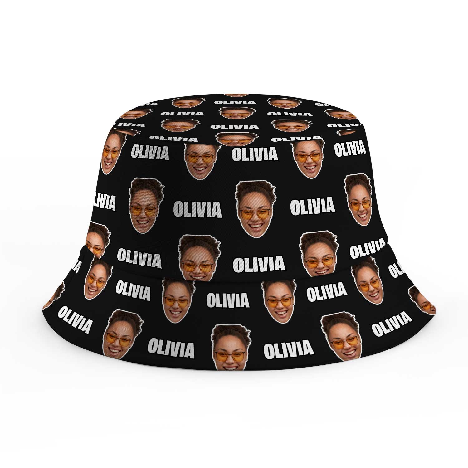 Your Face and Name Custom Bucket Hat