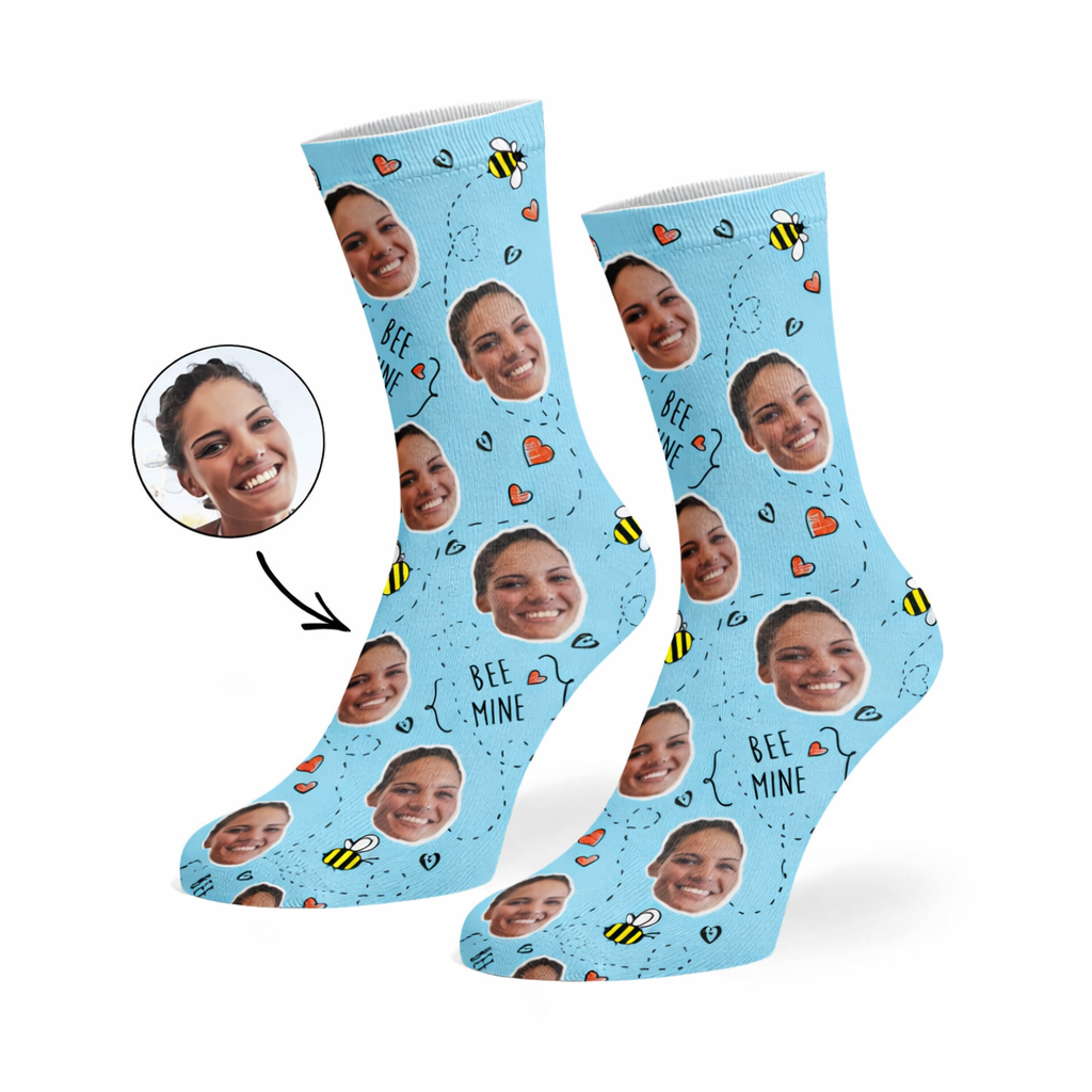 Bee Mine Custom Socks