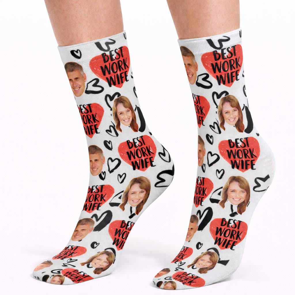 Best Work Wife Custom Socks