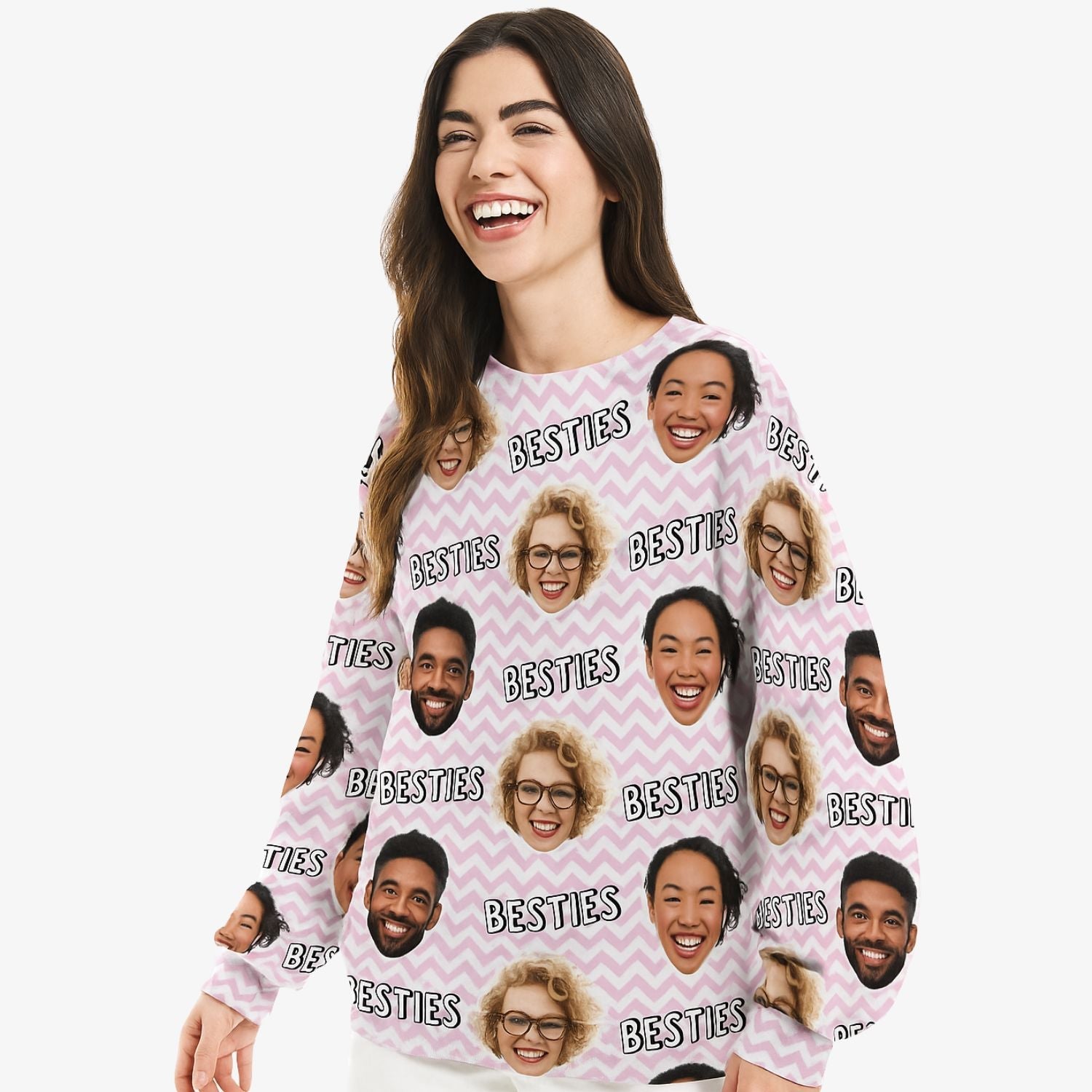 Besties Custom Sweatshirt