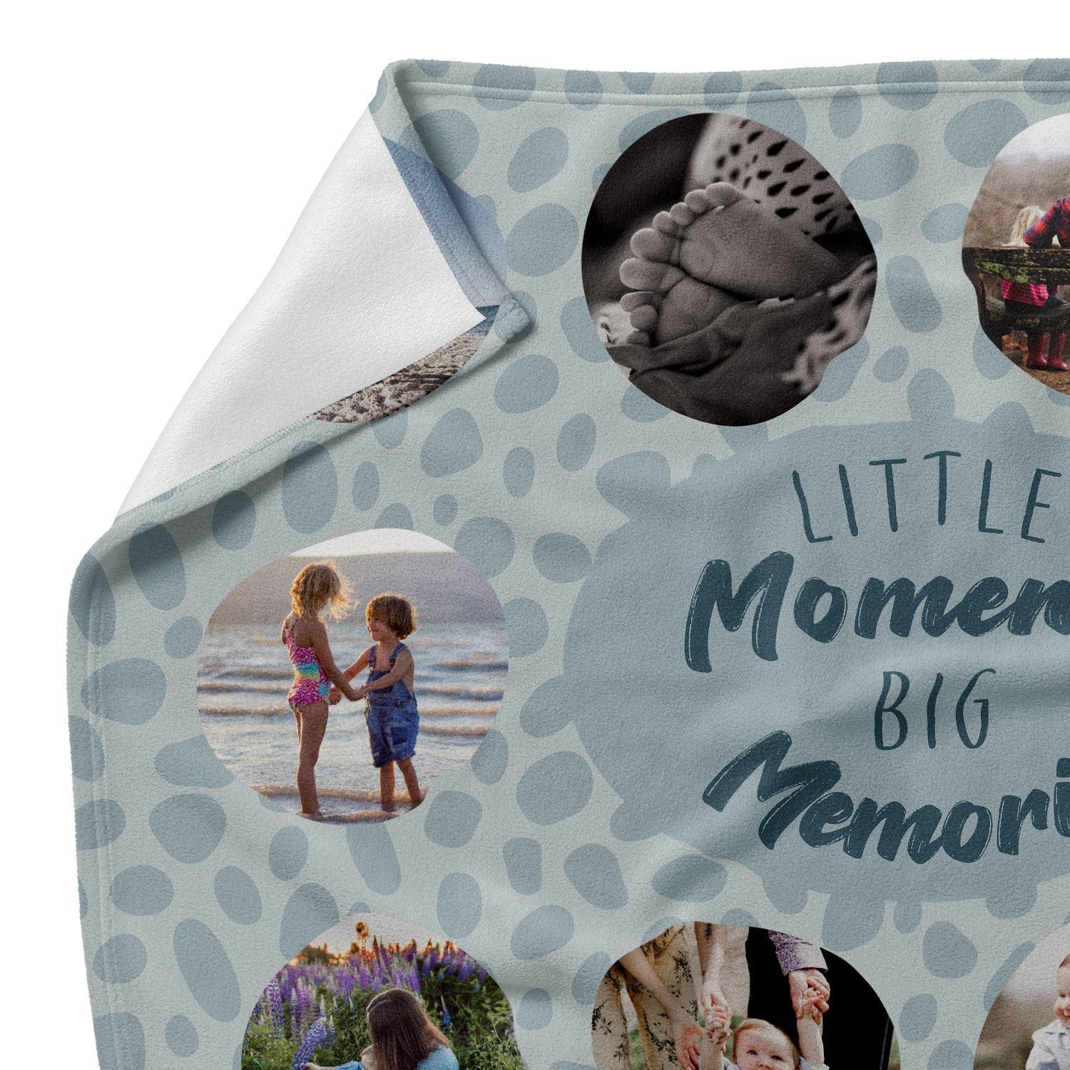 Little Moments Big Memories Personalized Blanket