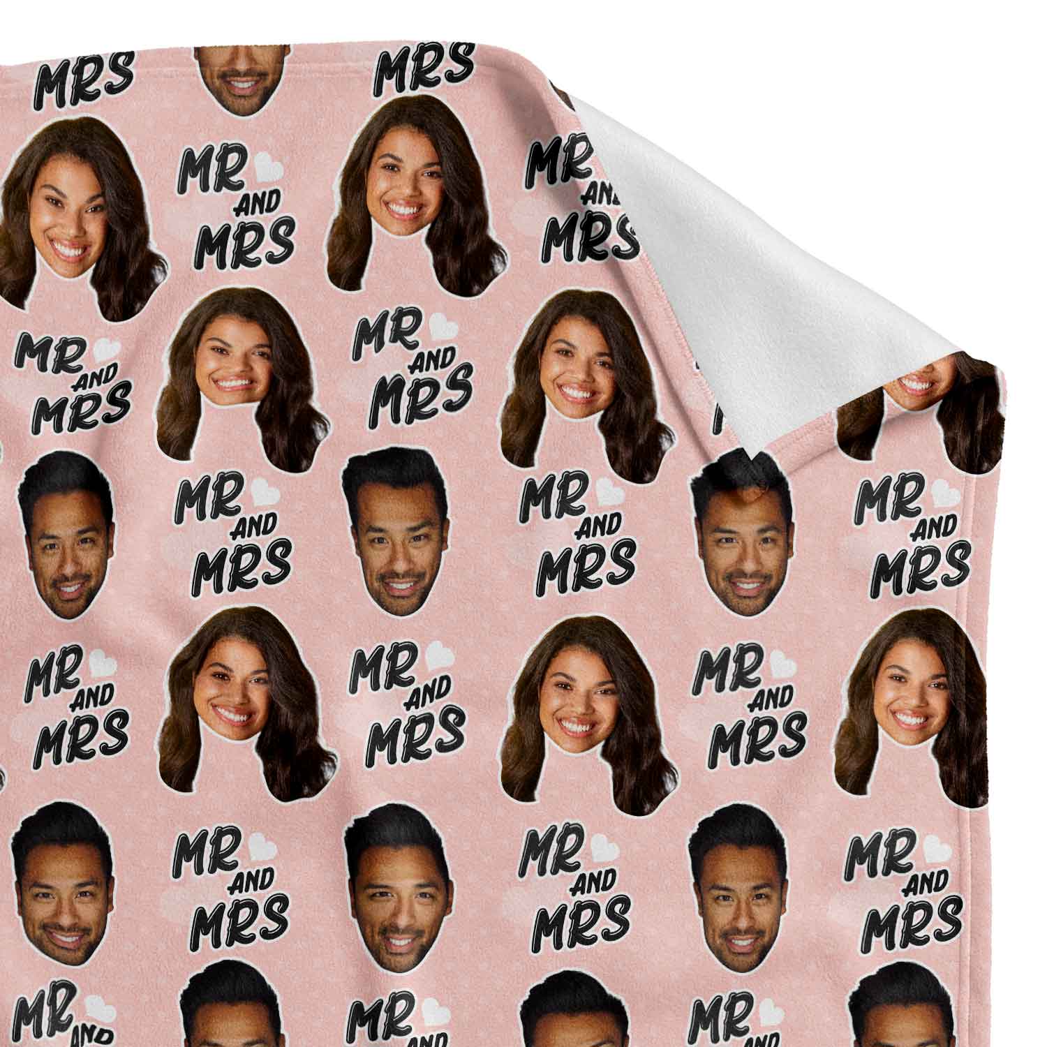 Mr & Mrs Personalized Blanket