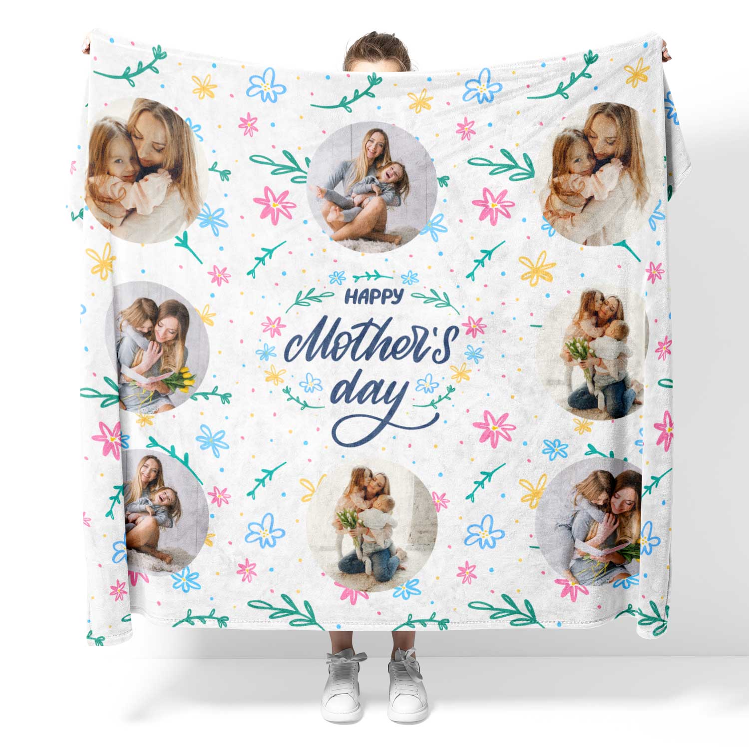 Happy Mother's Day Personalized Blanket