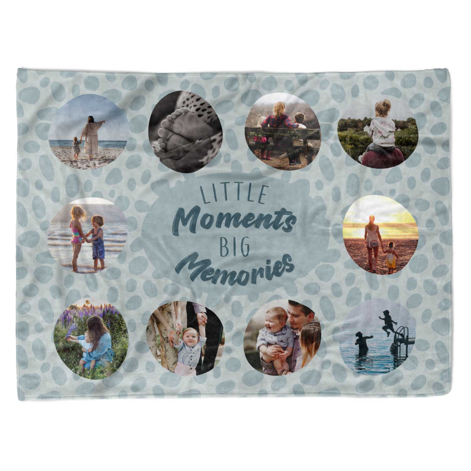Little Moments Big Memories Personalized Blanket