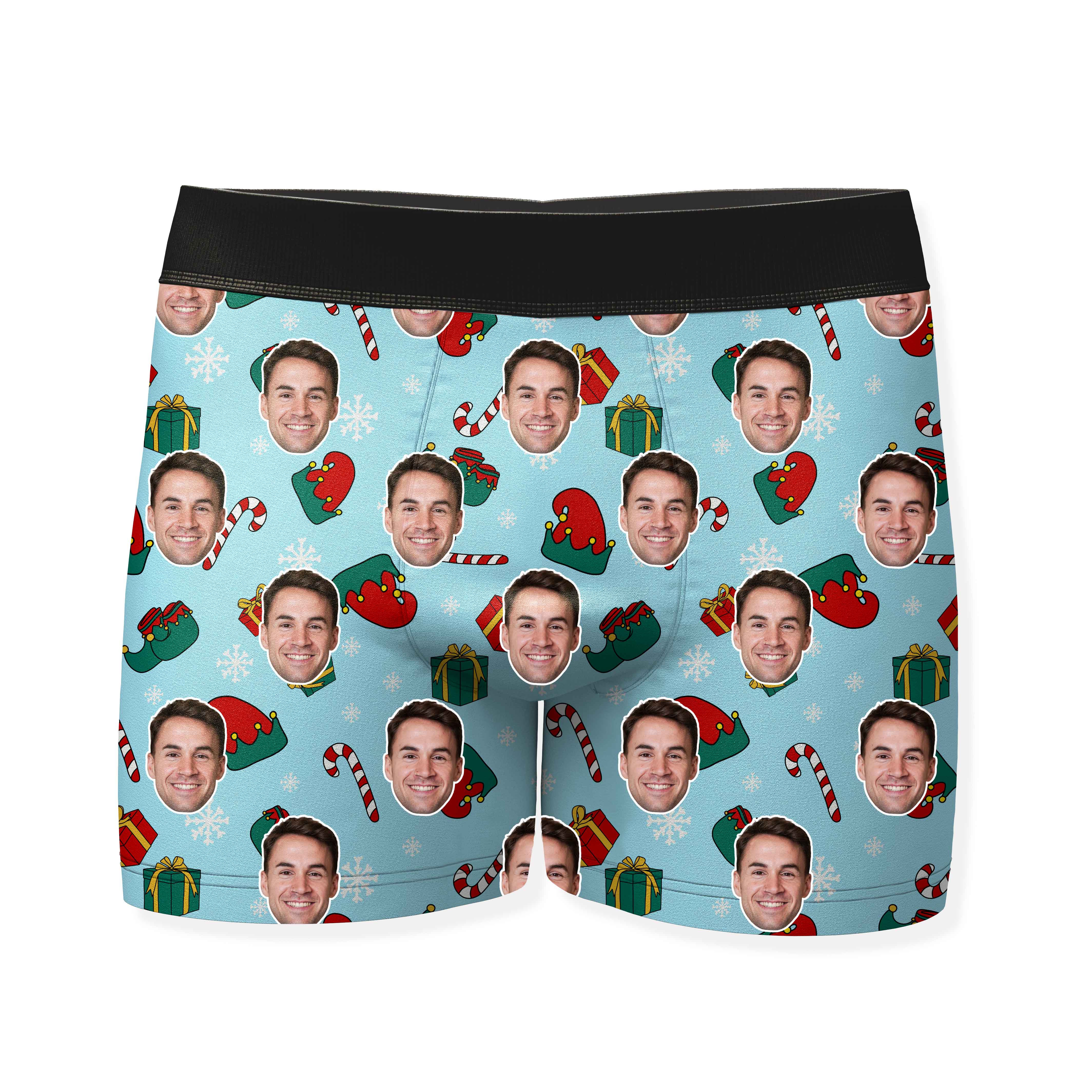 Elf Me Custom Boxers