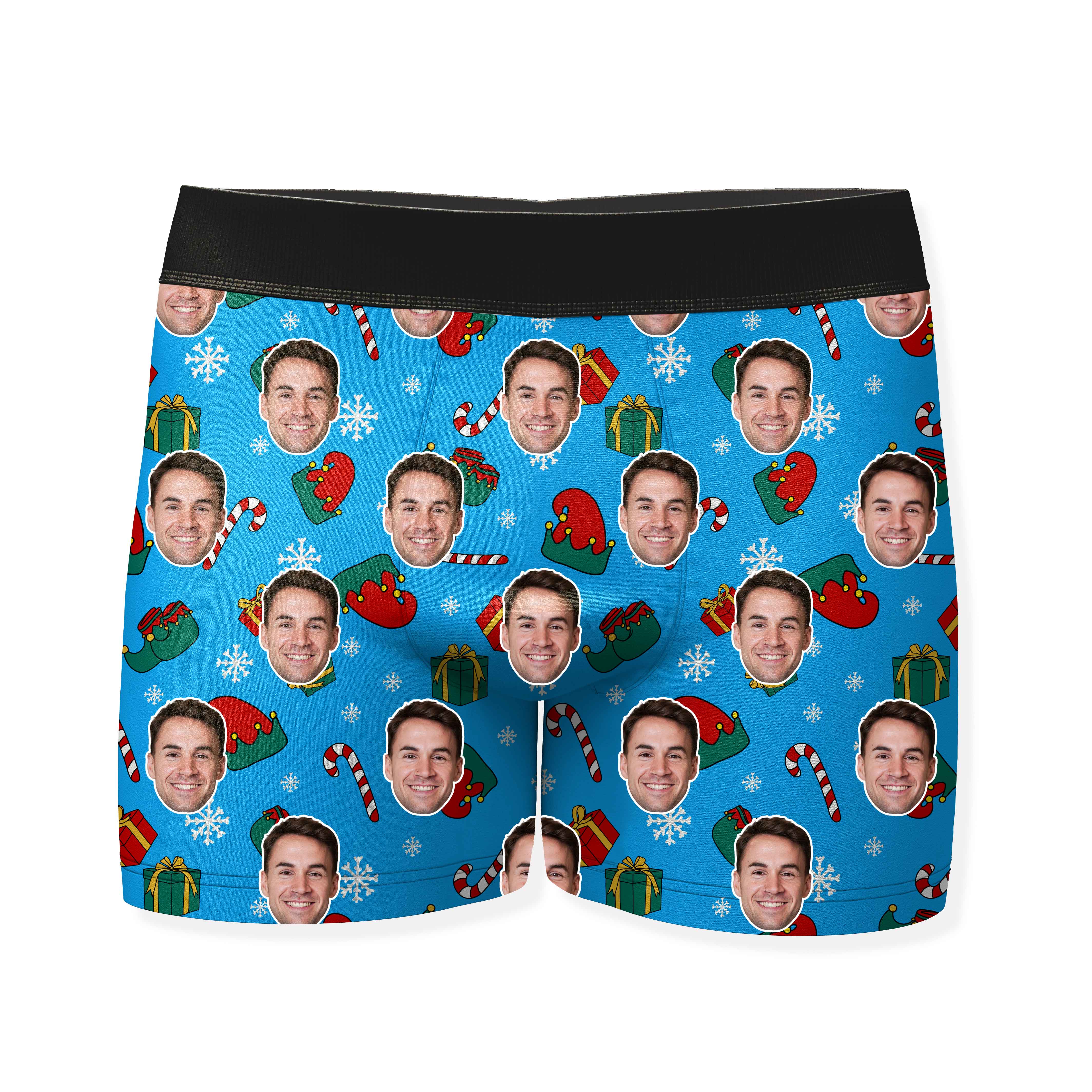 Elf Me Custom Boxers
