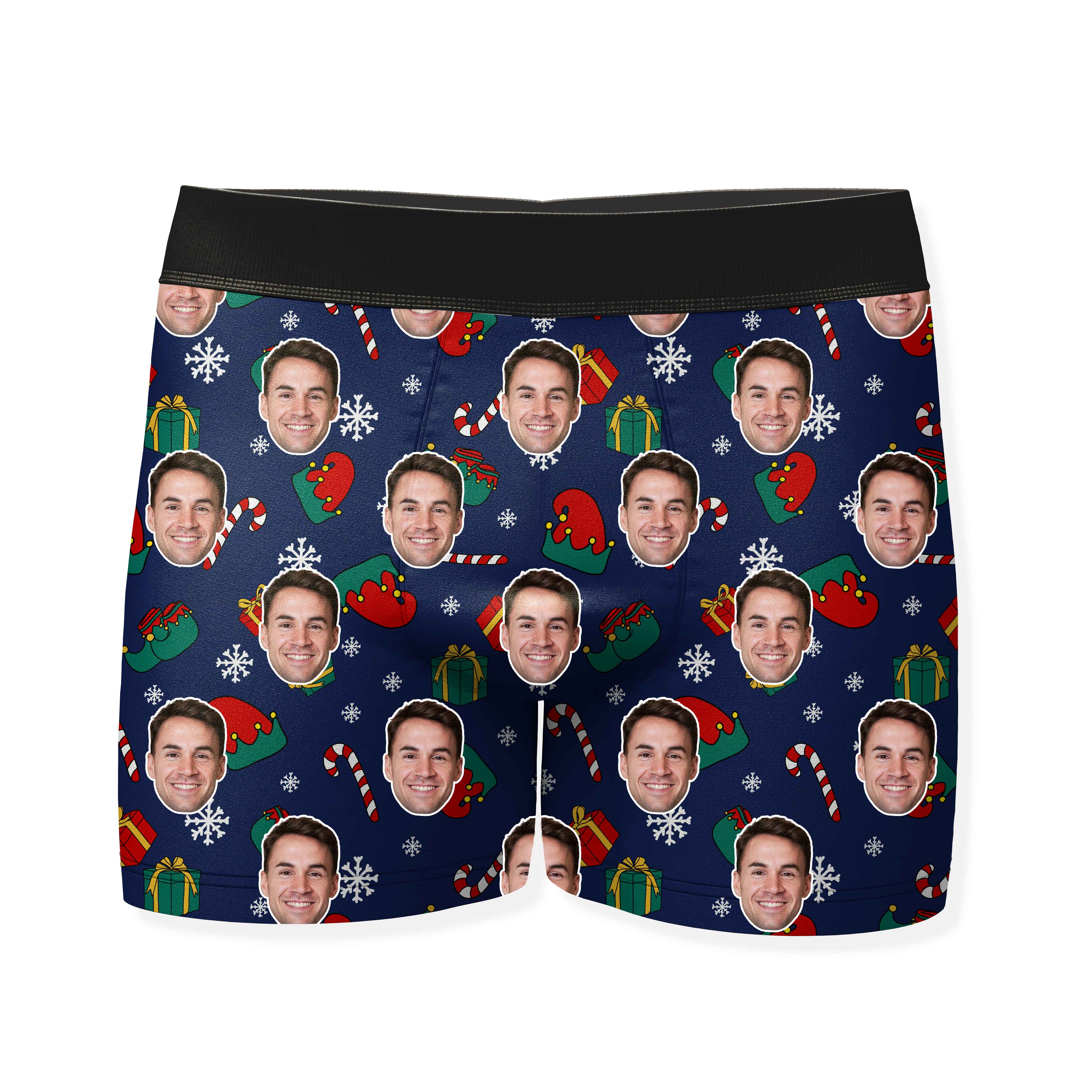 Elf Me Custom Boxers