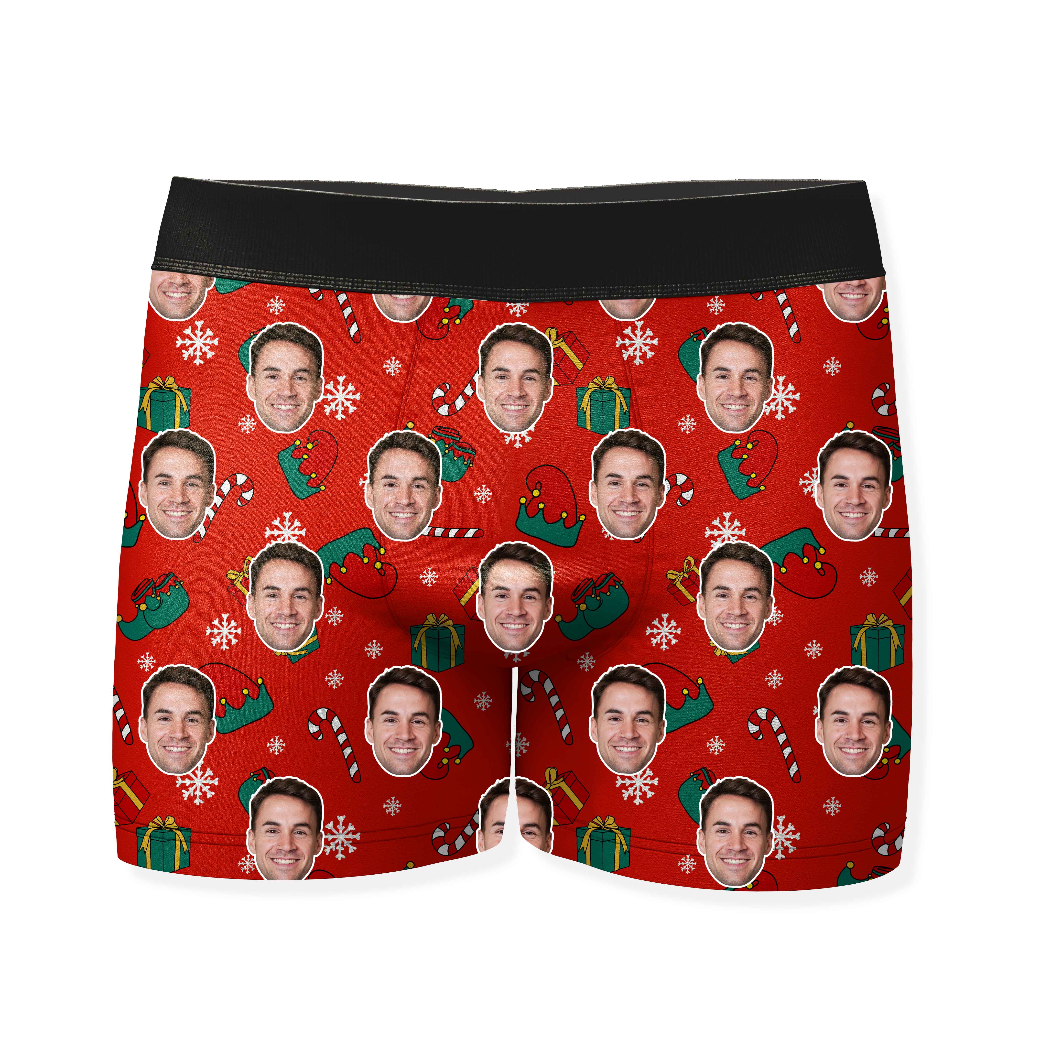 Elf Me Custom Boxers