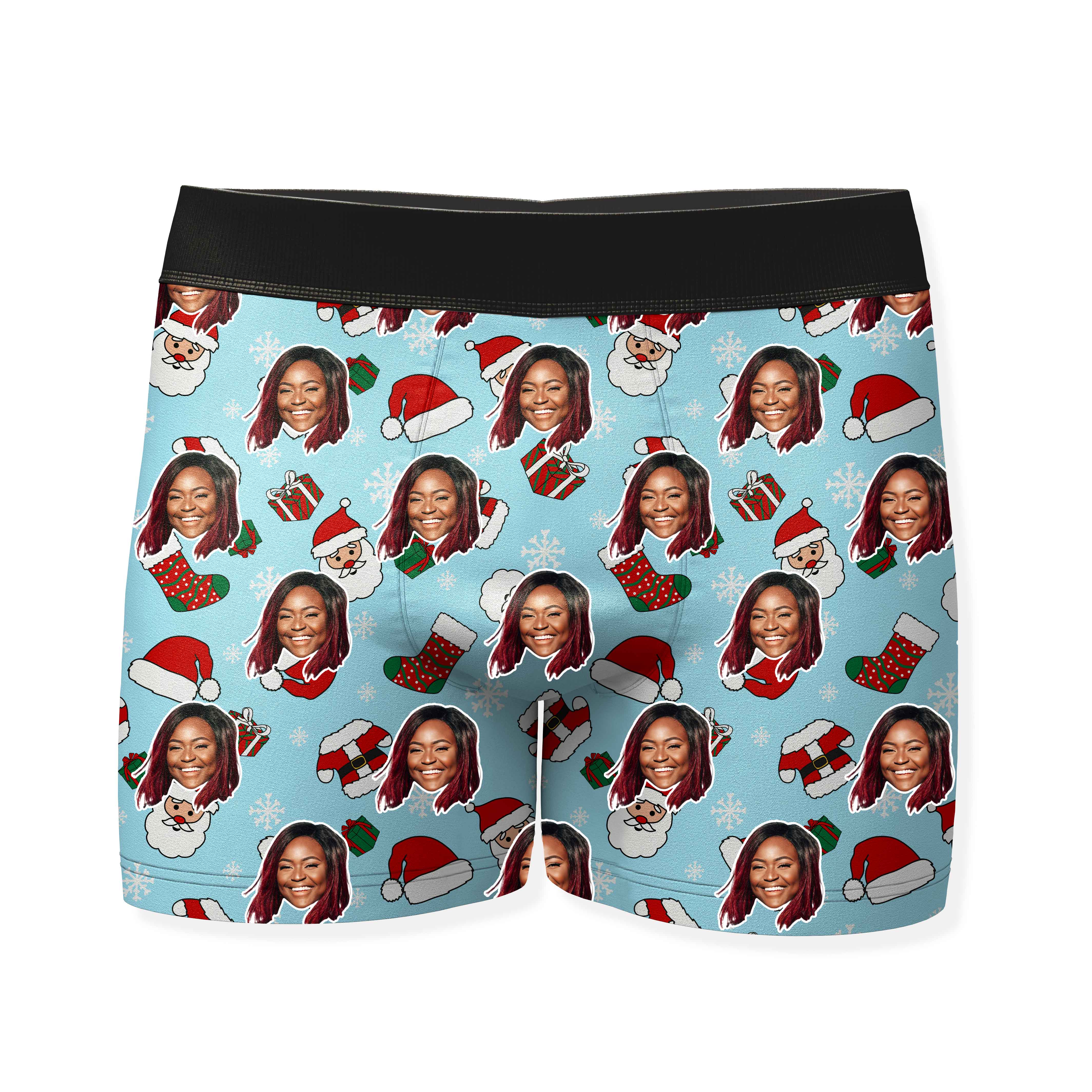 Santa Me Custom Boxers