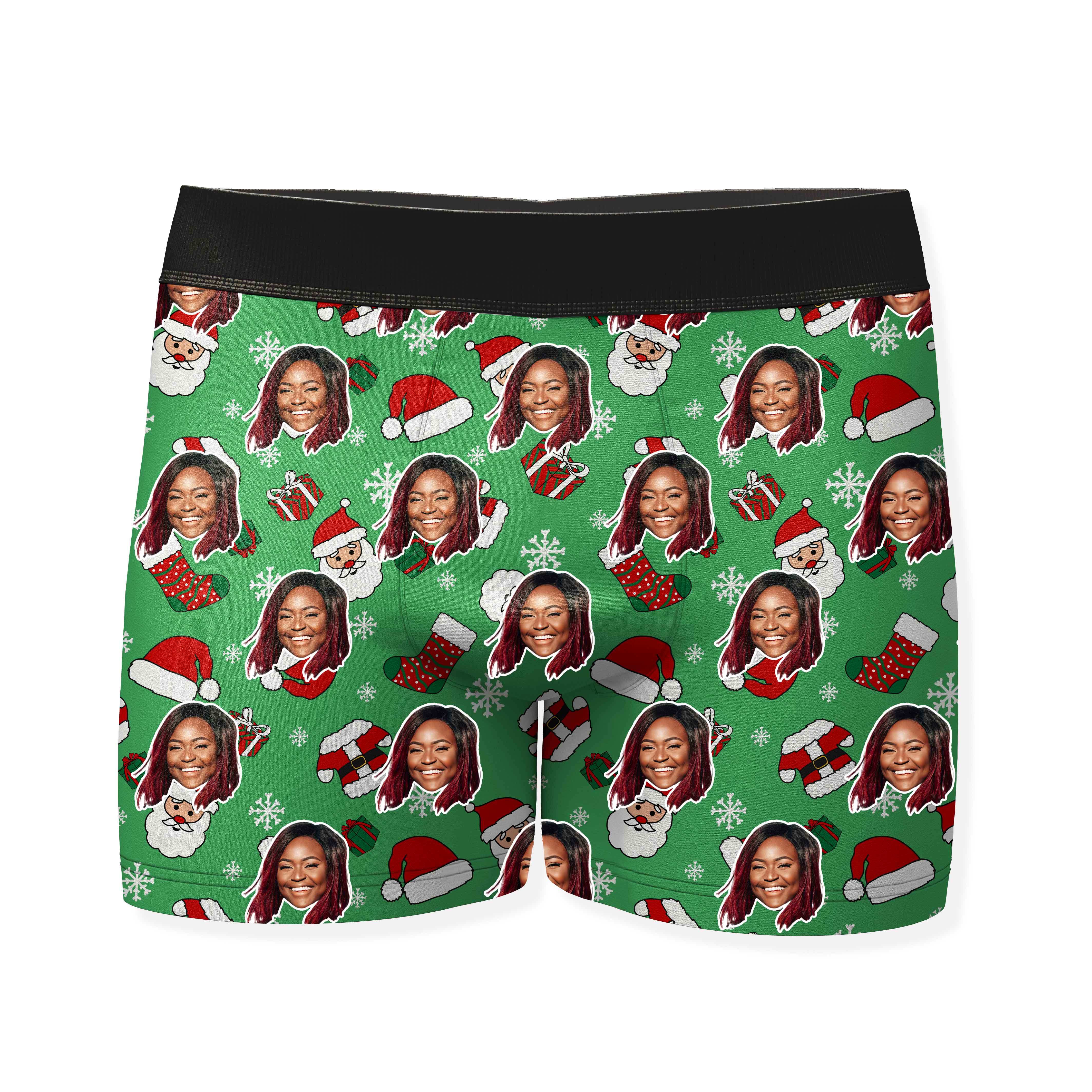 Santa Me Custom Boxers