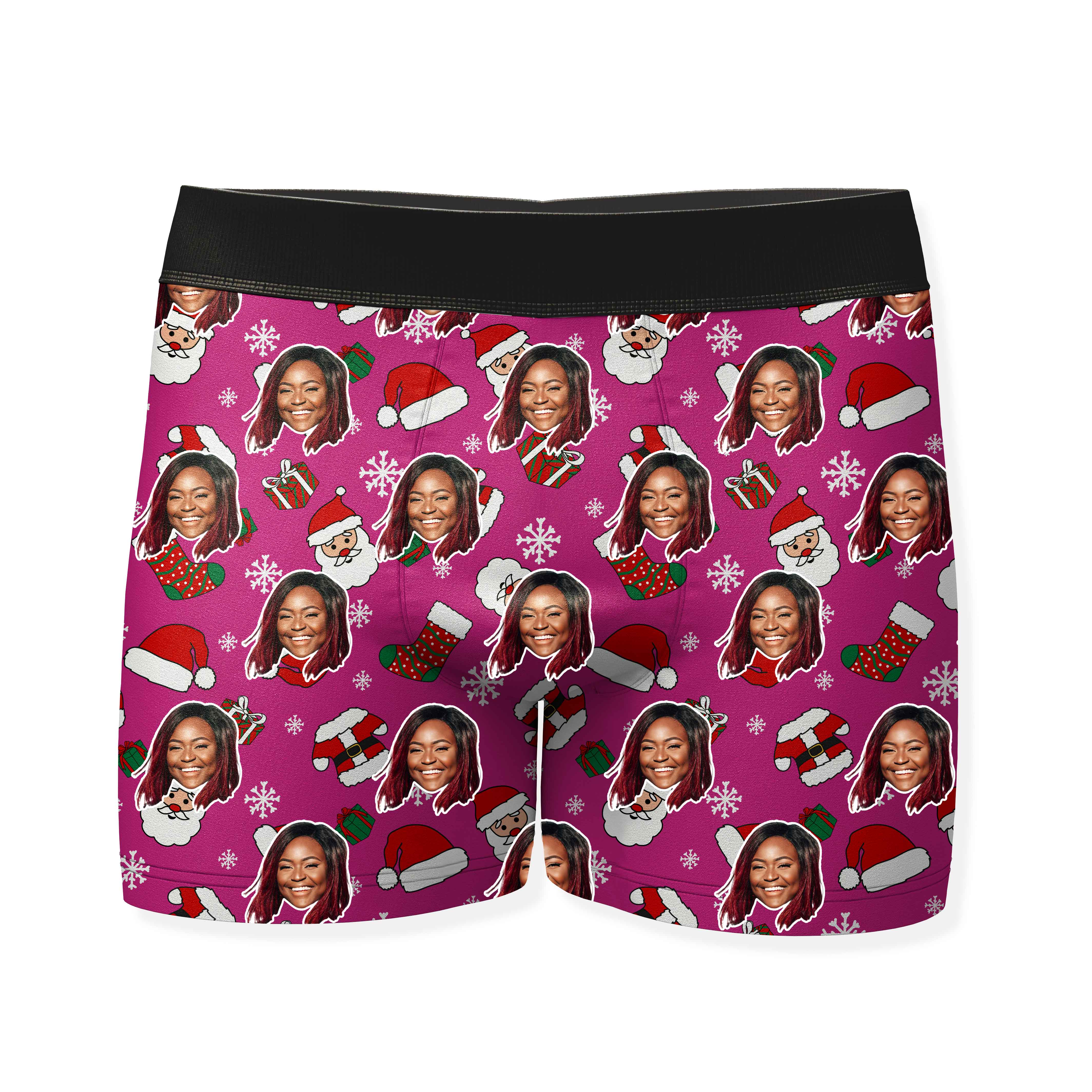 Santa Me Custom Boxers