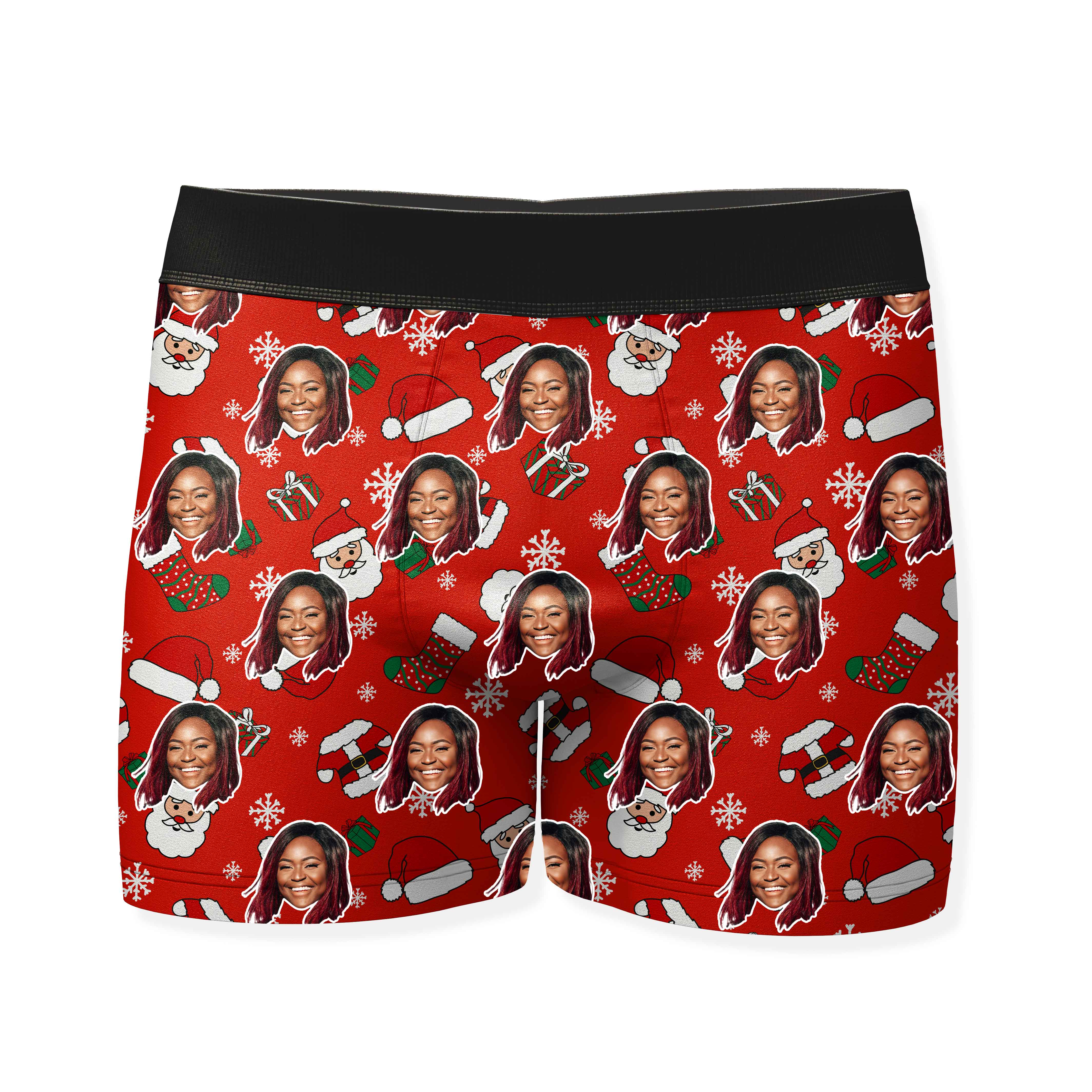 Santa Me Custom Boxers